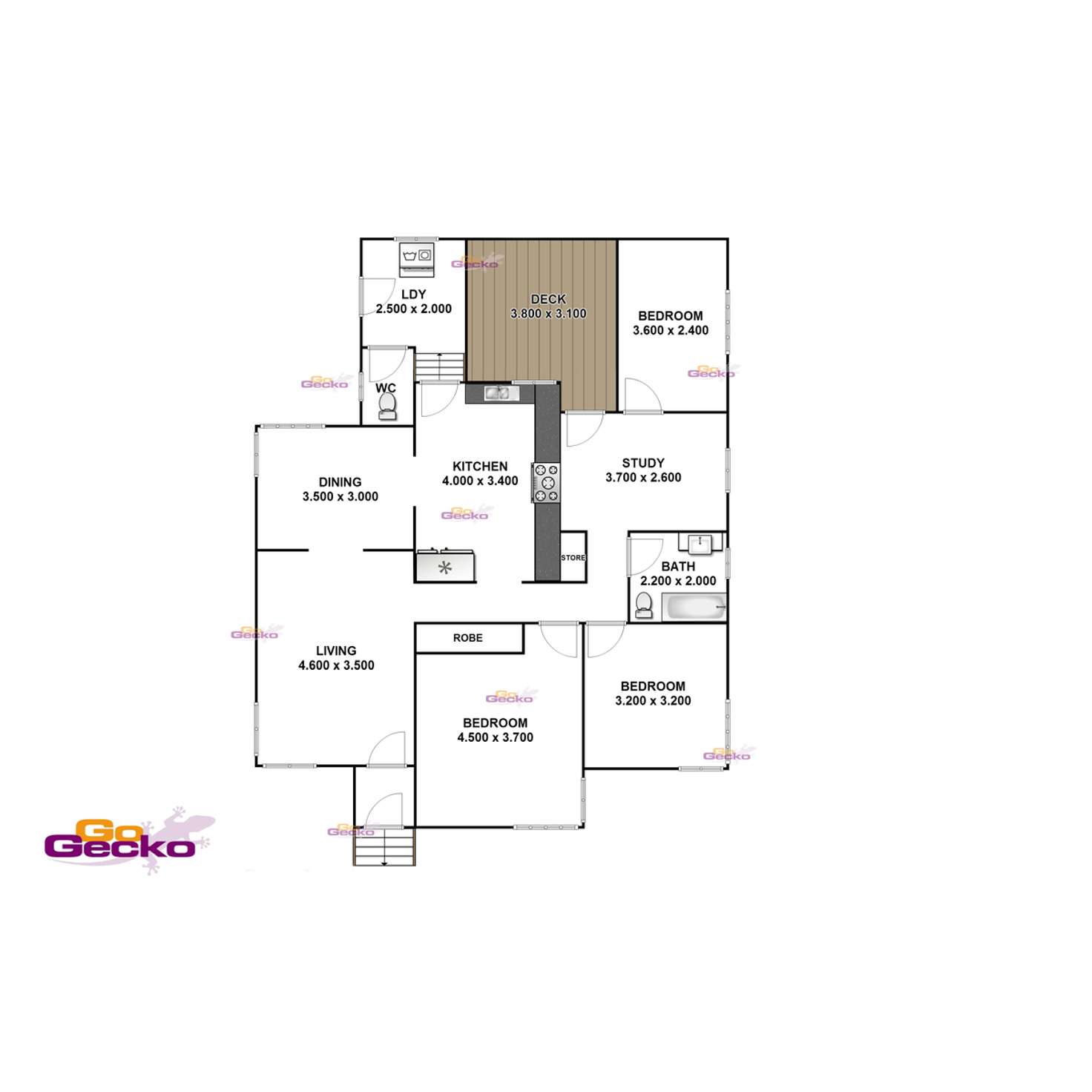 Floorplan of Homely house listing, 30 Wellington Street, Virginia QLD 4014