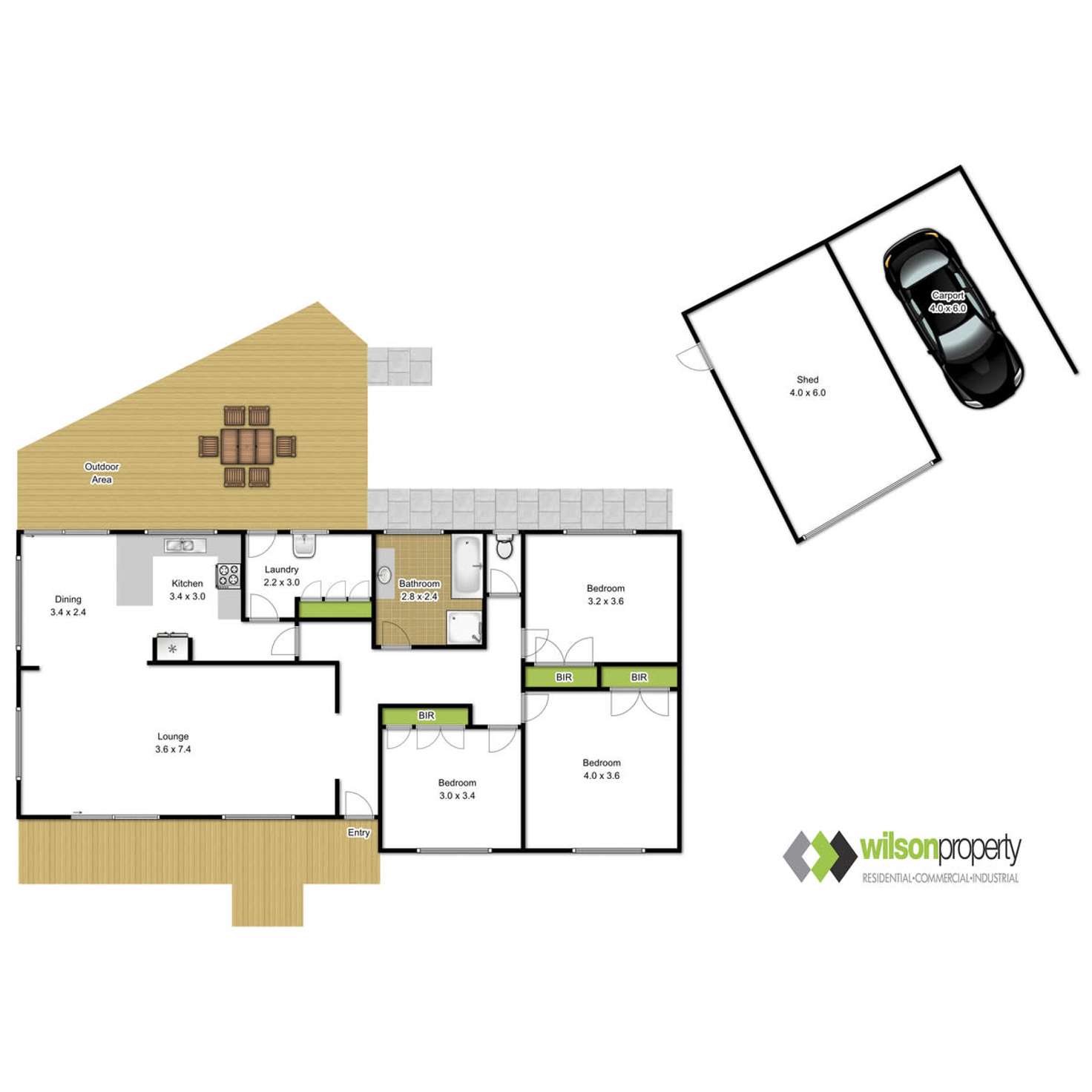 Floorplan of Homely house listing, 175 Kay Street, Traralgon VIC 3844