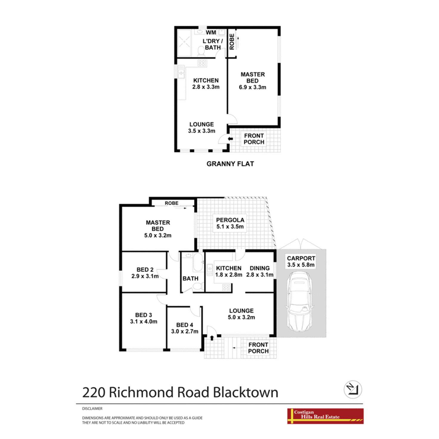 Floorplan of Homely house listing, 220 Richmond Road, Blacktown NSW 2148