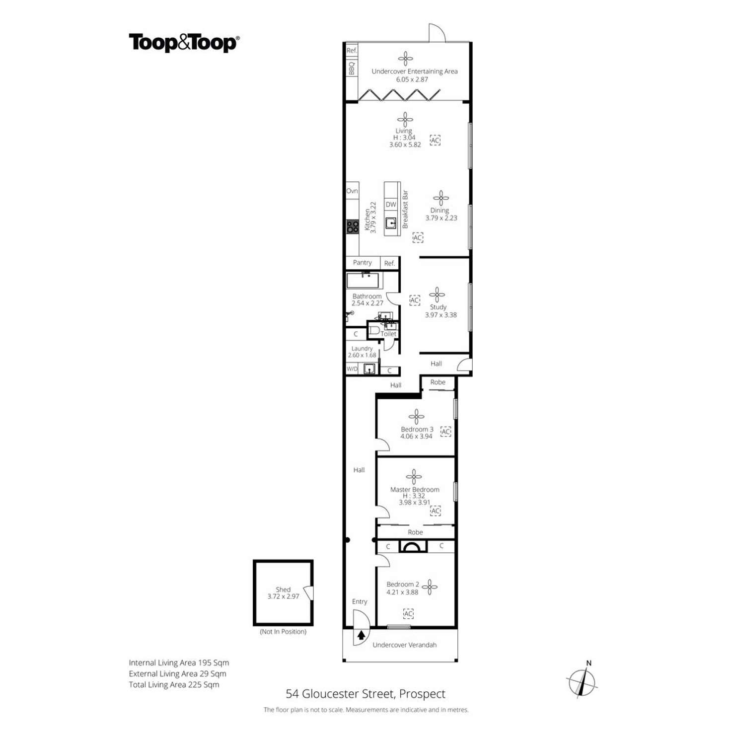 Floorplan of Homely house listing, 54 Gloucester Street, Prospect SA 5082