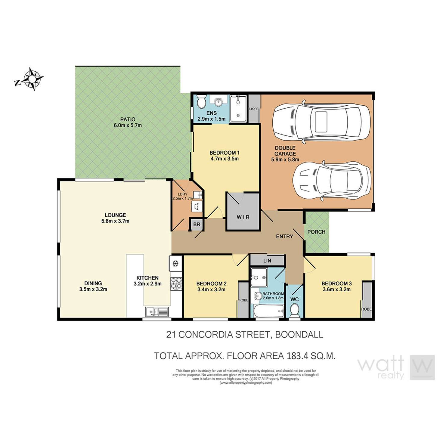 Floorplan of Homely house listing, 21 Concordia Street, Boondall QLD 4034