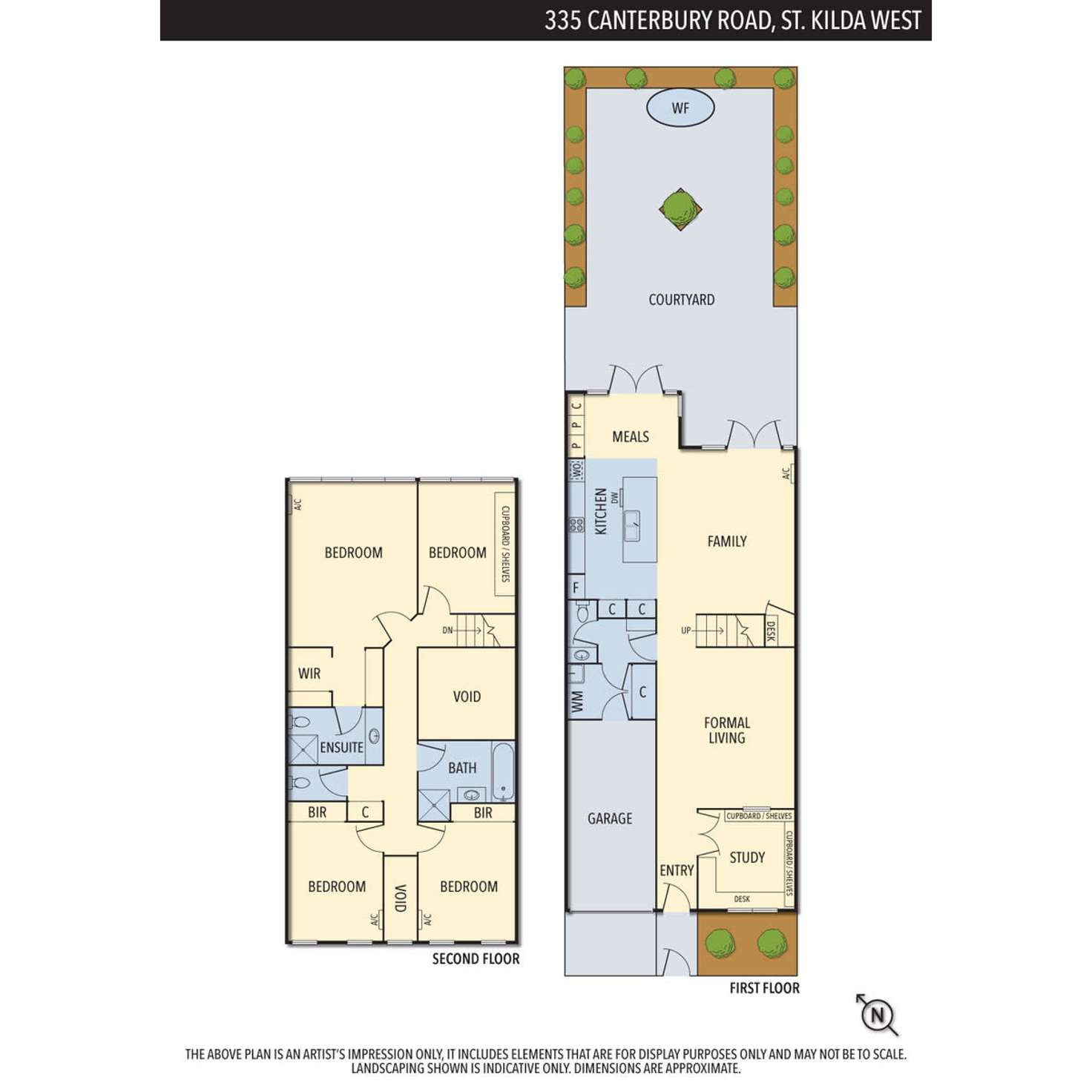 Floorplan of Homely house listing, 335 Canterbury Road, St Kilda West VIC 3182