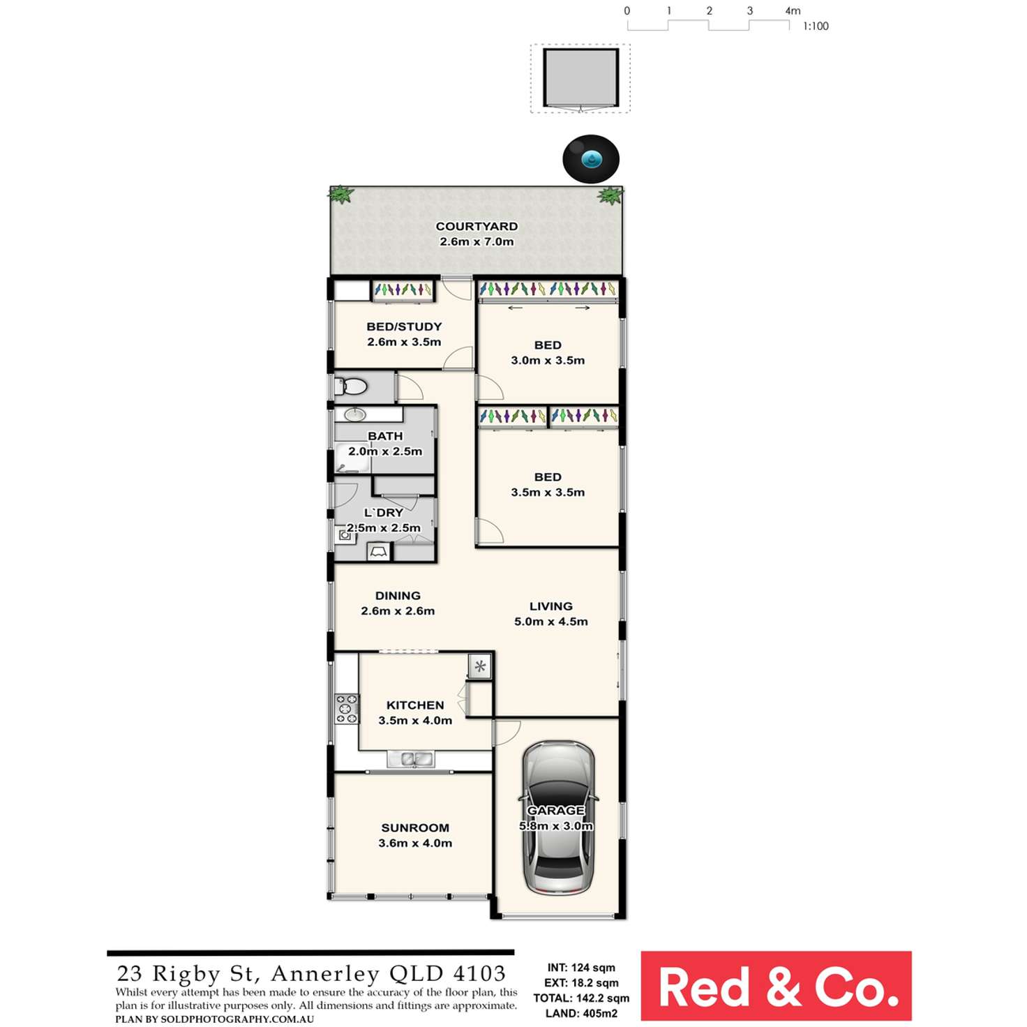 Floorplan of Homely house listing, 23 Rigby Street, Annerley QLD 4103
