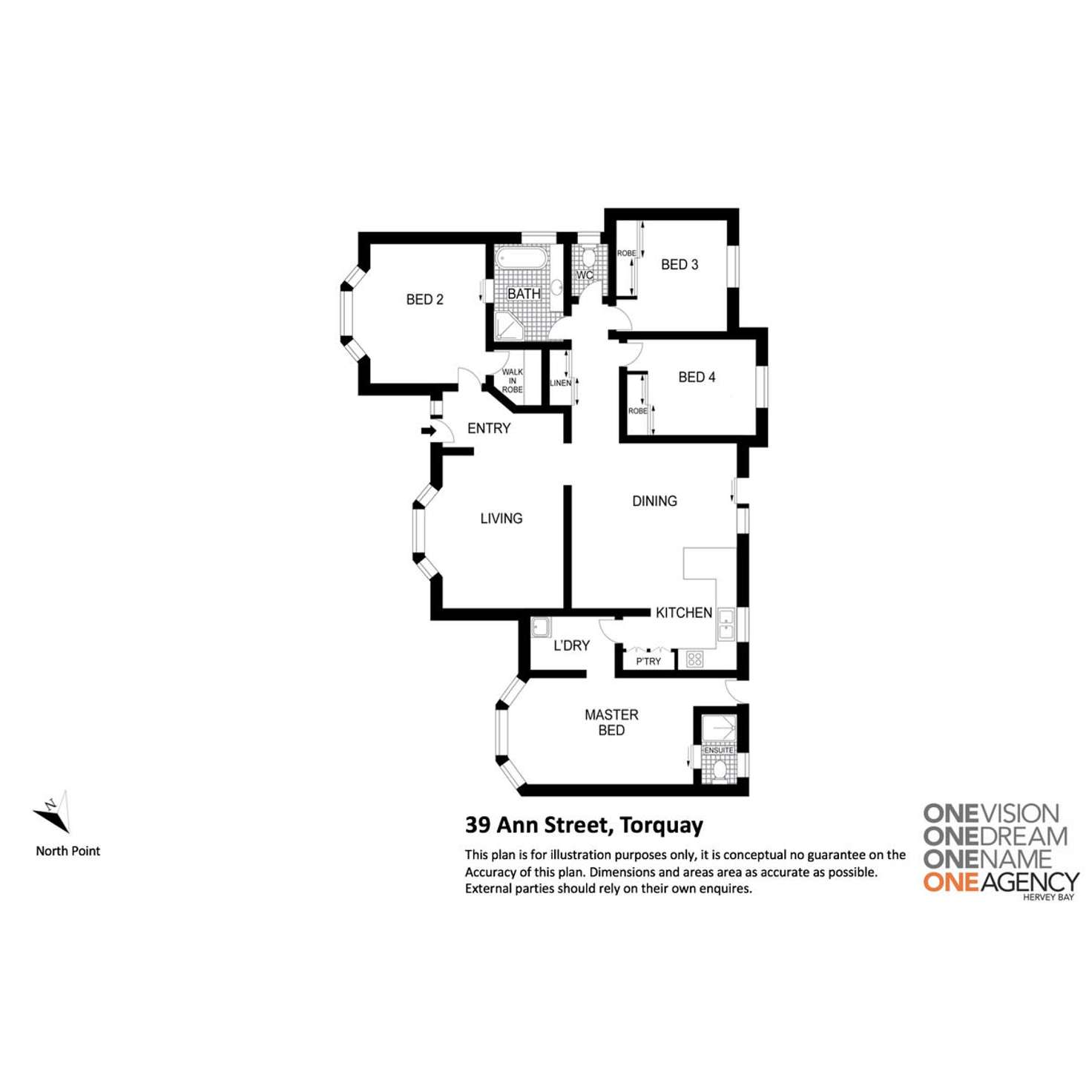 Floorplan of Homely house listing, 39 Ann Street, Torquay QLD 4655