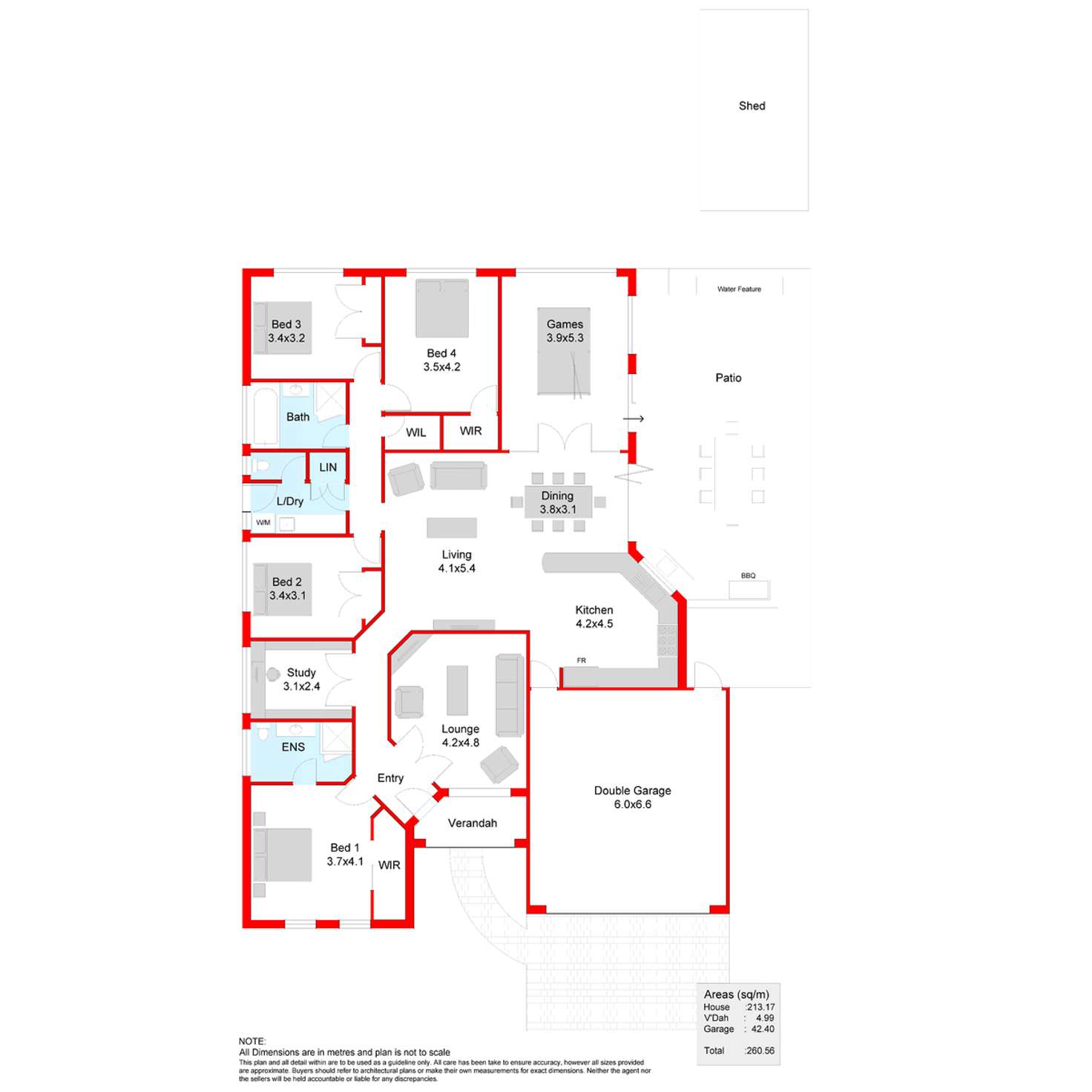 Floorplan of Homely house listing, 43 Minstrell Road, Bertram WA 6167