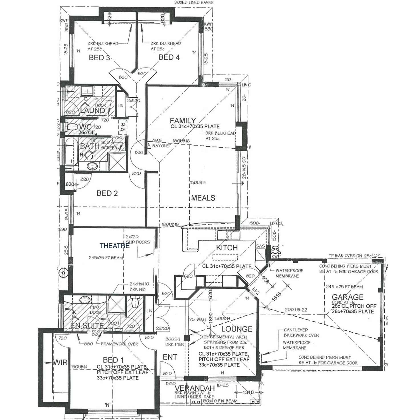 Floorplan of Homely house listing, 31 Cantrell Circuit, Landsdale WA 6065