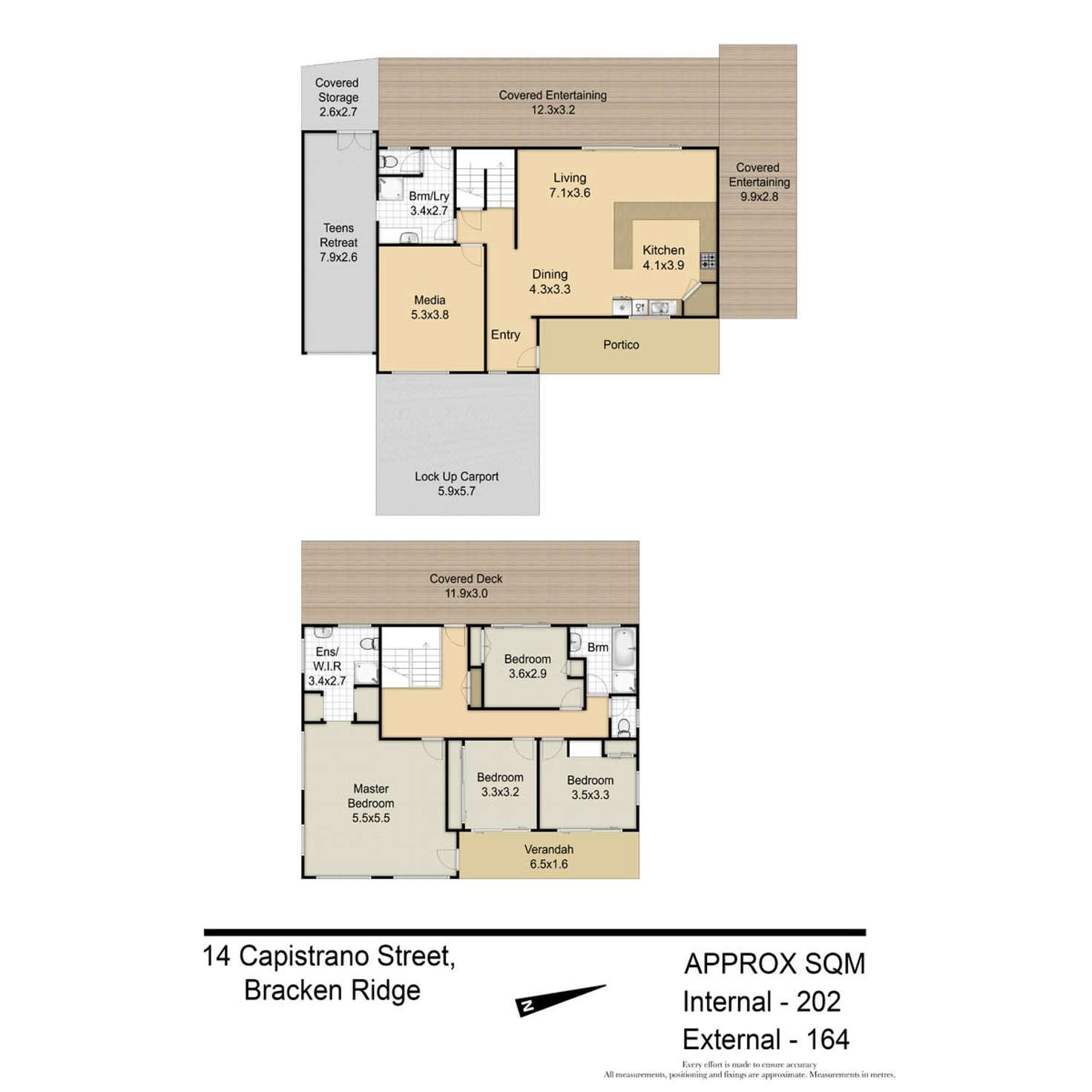 Floorplan of Homely house listing, 14 Capistrano Street, Bracken Ridge QLD 4017