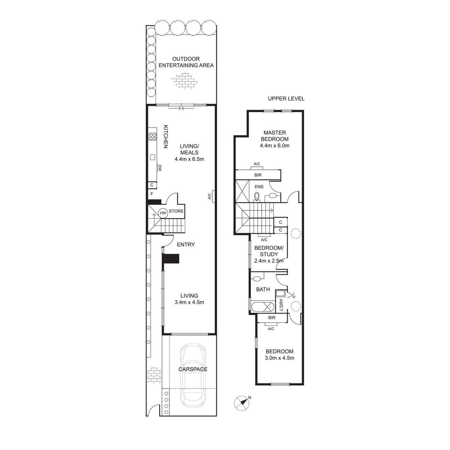 Floorplan of Homely house listing, 3 Esplanade Place, Port Melbourne VIC 3207