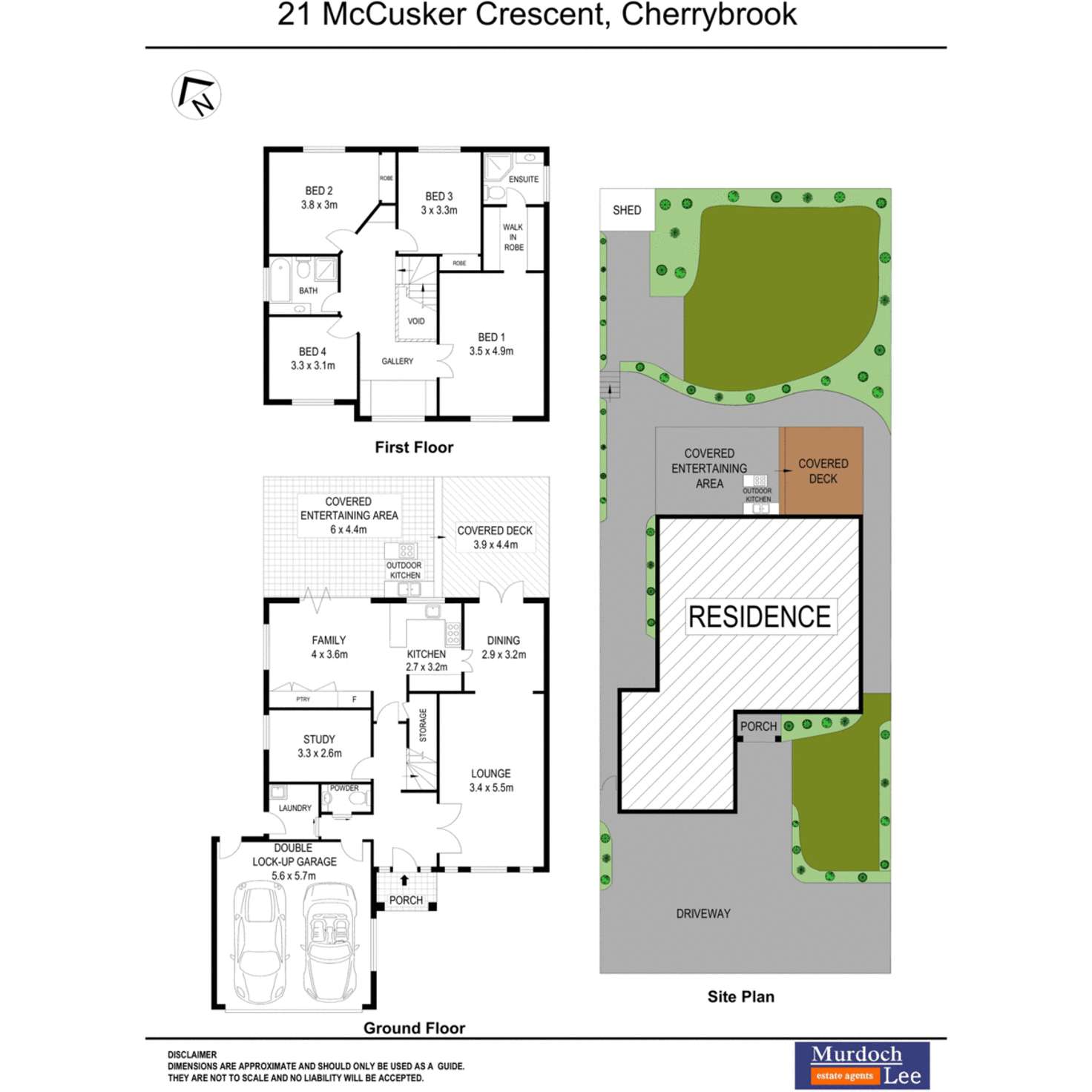 Floorplan of Homely house listing, 21 McCusker Crescent, Cherrybrook NSW 2126