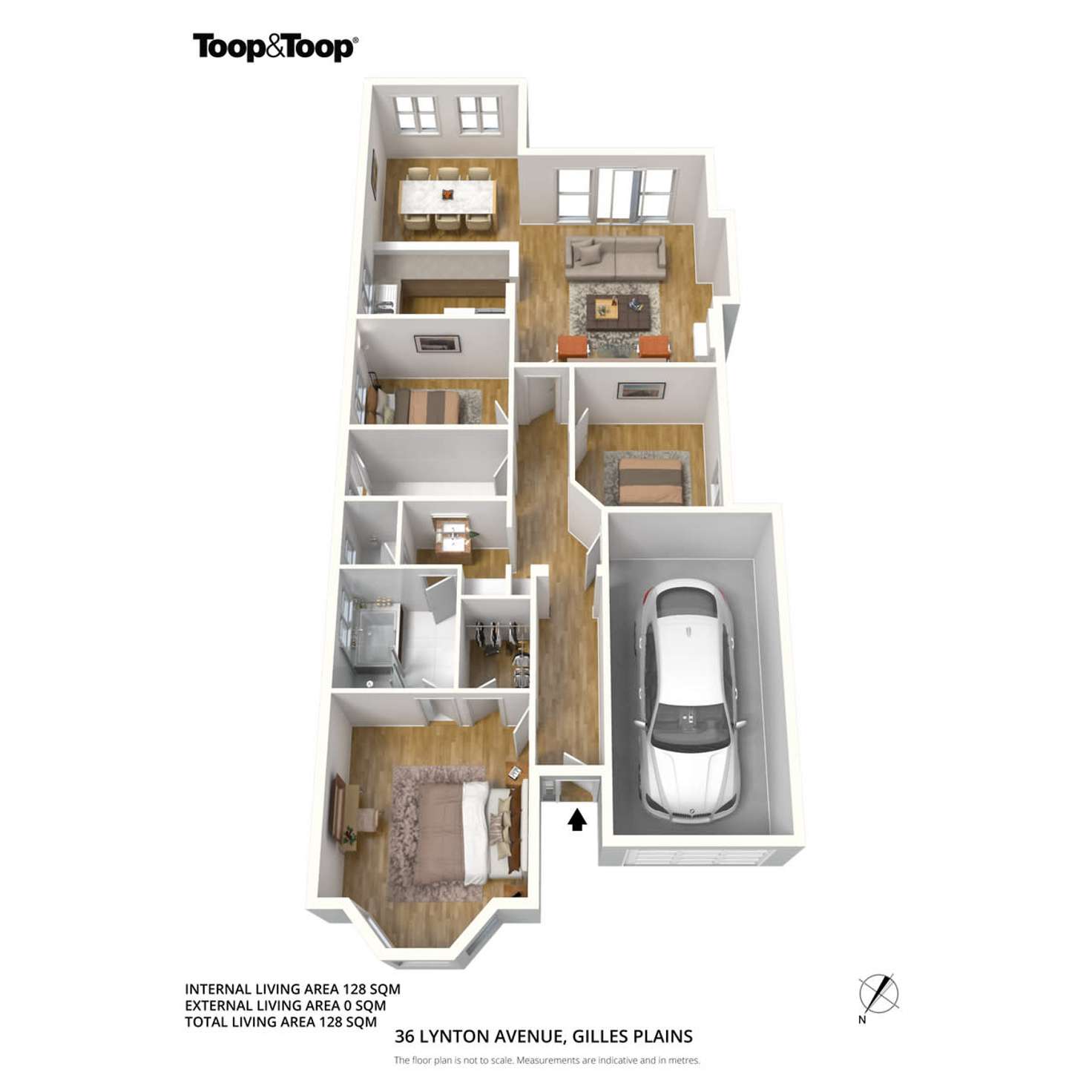 Floorplan of Homely house listing, 36 Lynton Avenue, Gilles Plains SA 5086