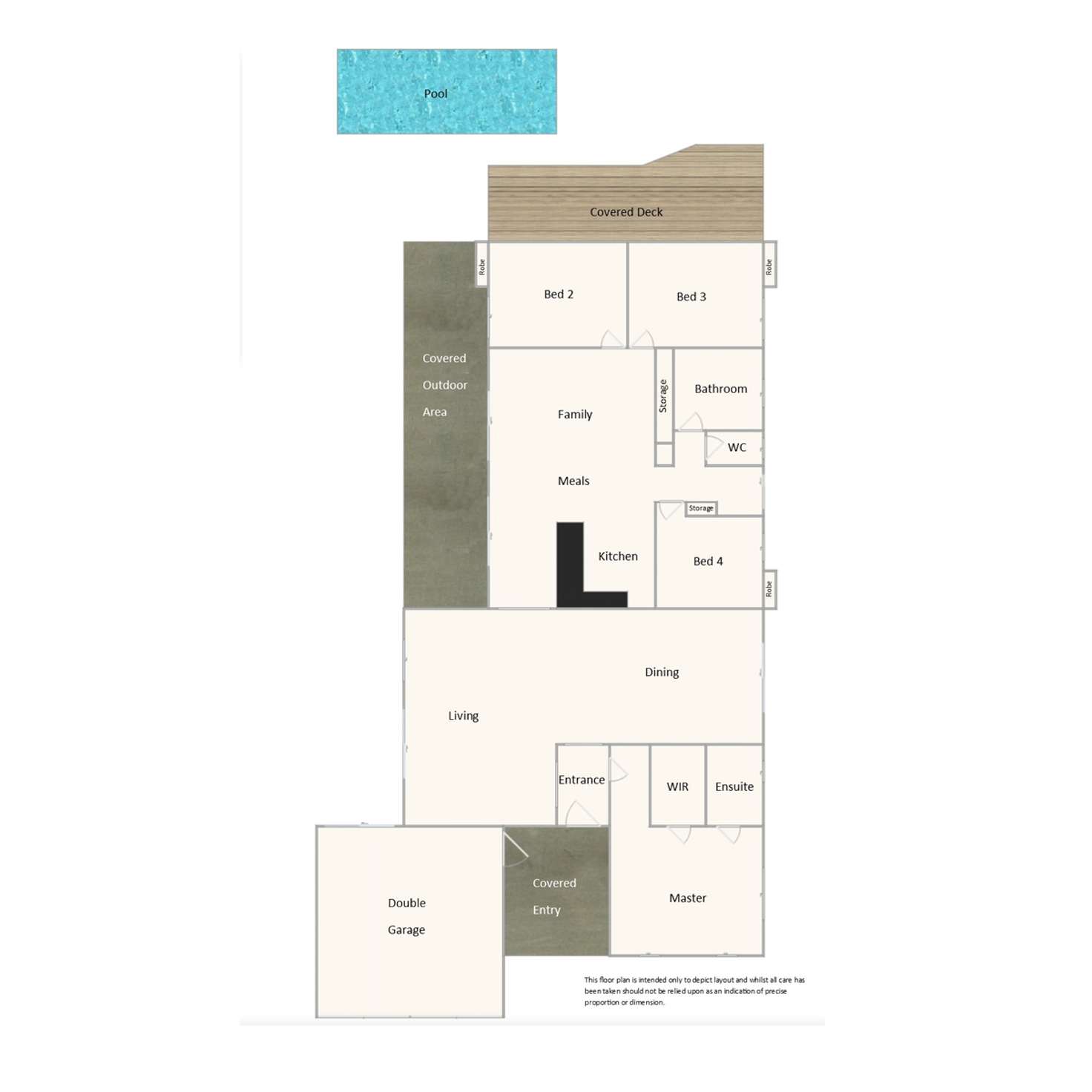 Floorplan of Homely house listing, 4 Gracemere Place, Forest Lake QLD 4078