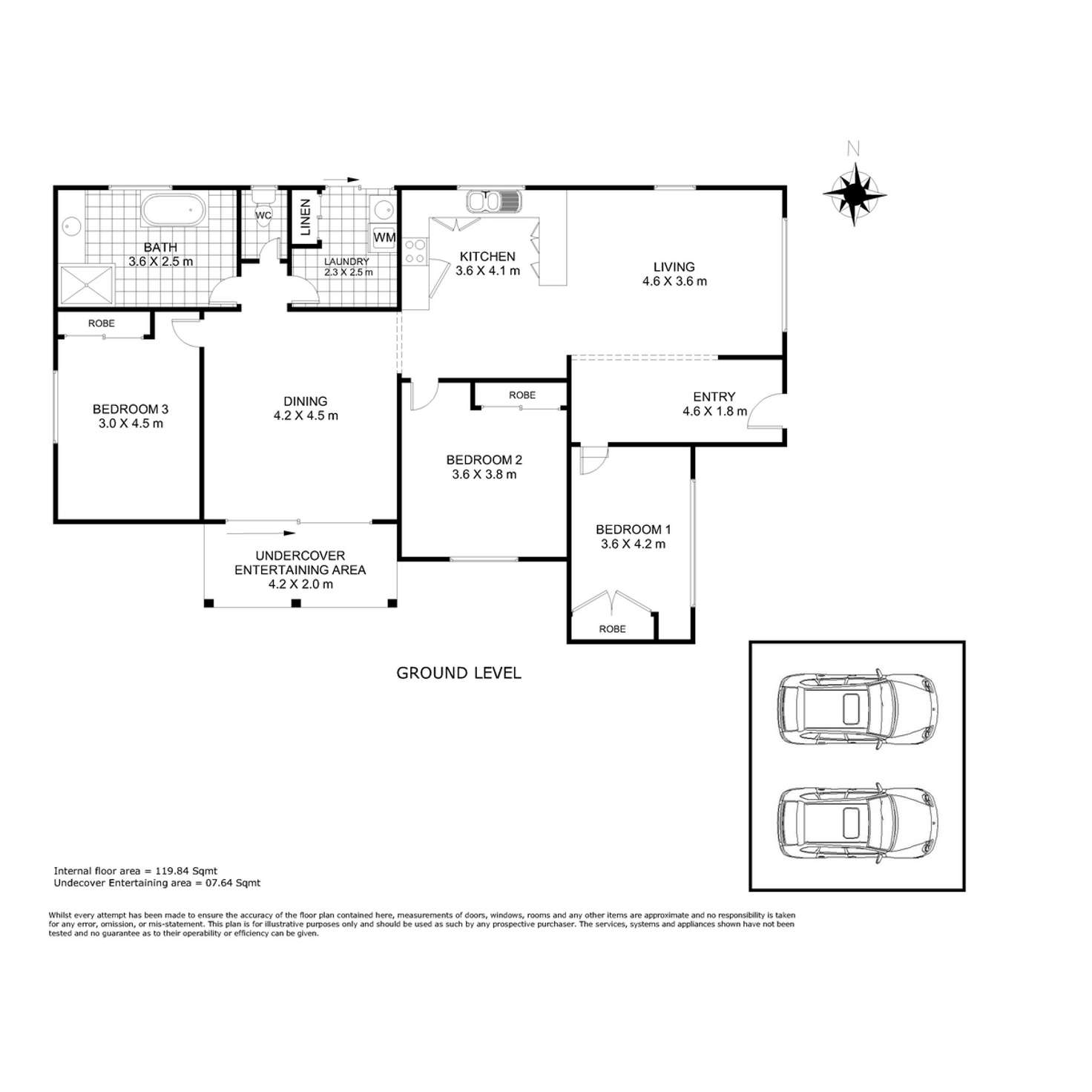Floorplan of Homely house listing, 11 Third Avenue, Harristown QLD 4350