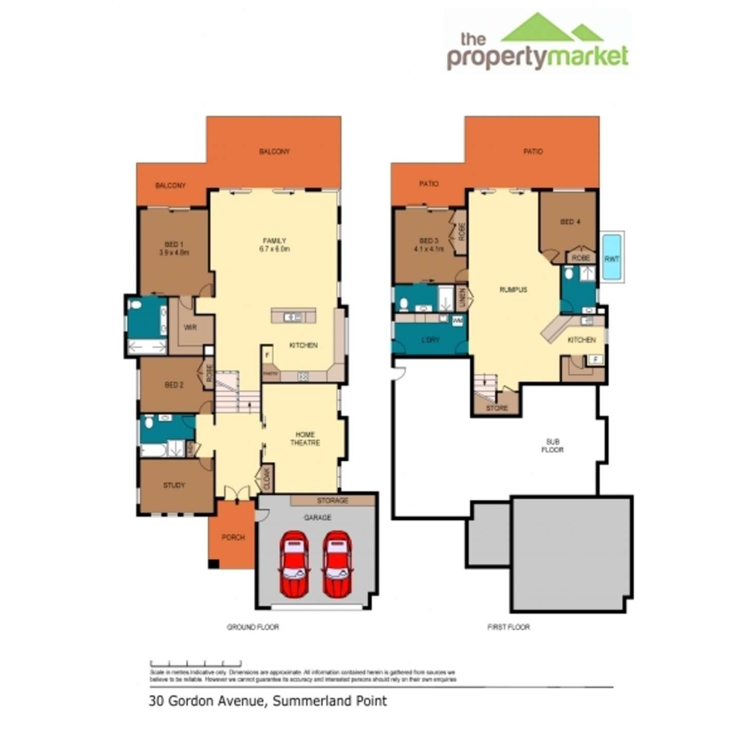 Floorplan of Homely house listing, 30 Gordon Avenue, Summerland Point NSW 2259