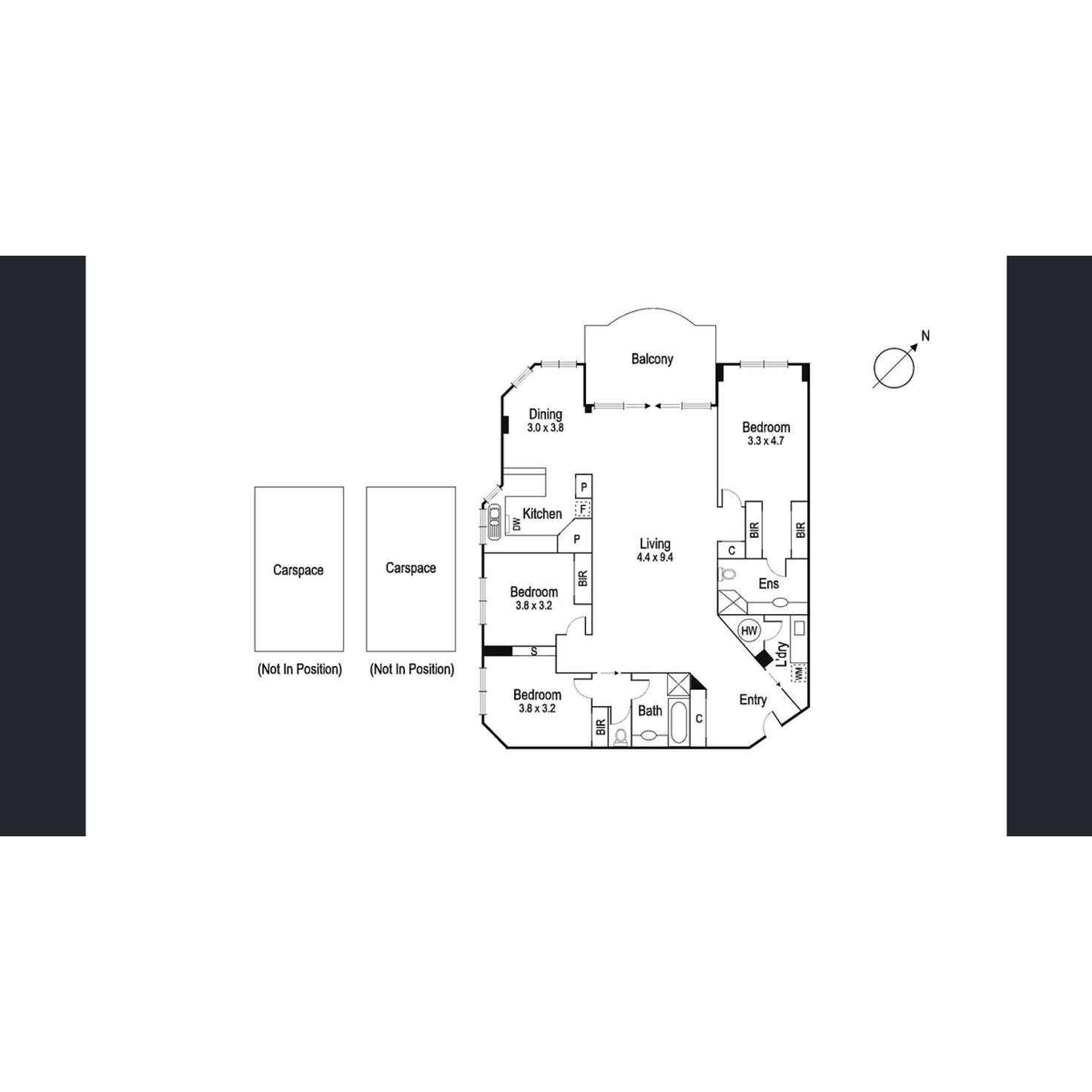 Floorplan of Homely apartment listing, 23/85 Alexandra Avenue, South Yarra VIC 3141