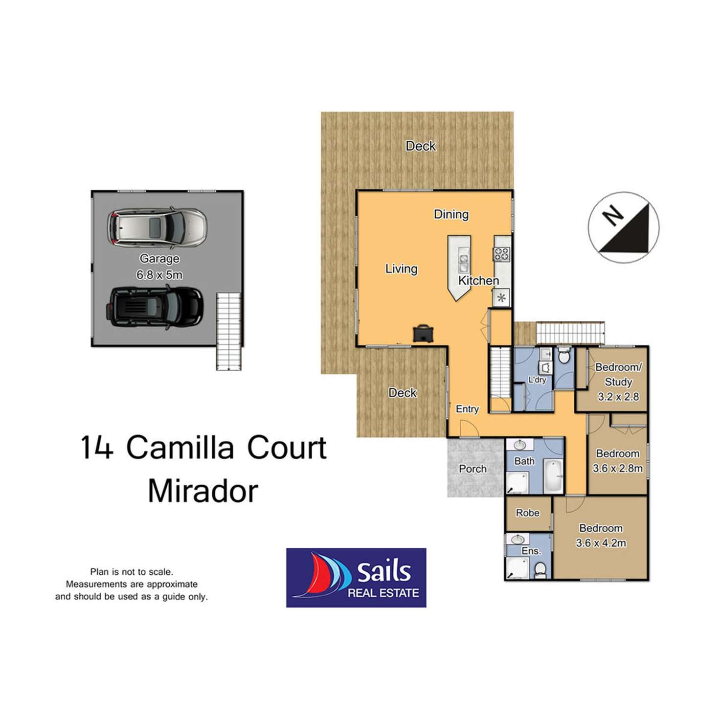Floorplan of Homely house listing, 14 Camilla Court, Merimbula NSW 2548