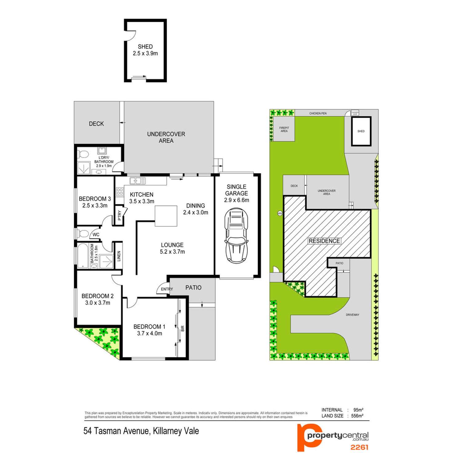 Floorplan of Homely house listing, 54 Tasman Avenue, Killarney Vale NSW 2261