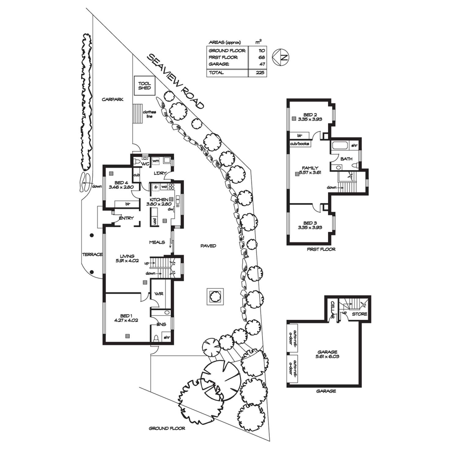 Floorplan of Homely house listing, 23 Barretts Road, Lynton SA 5062