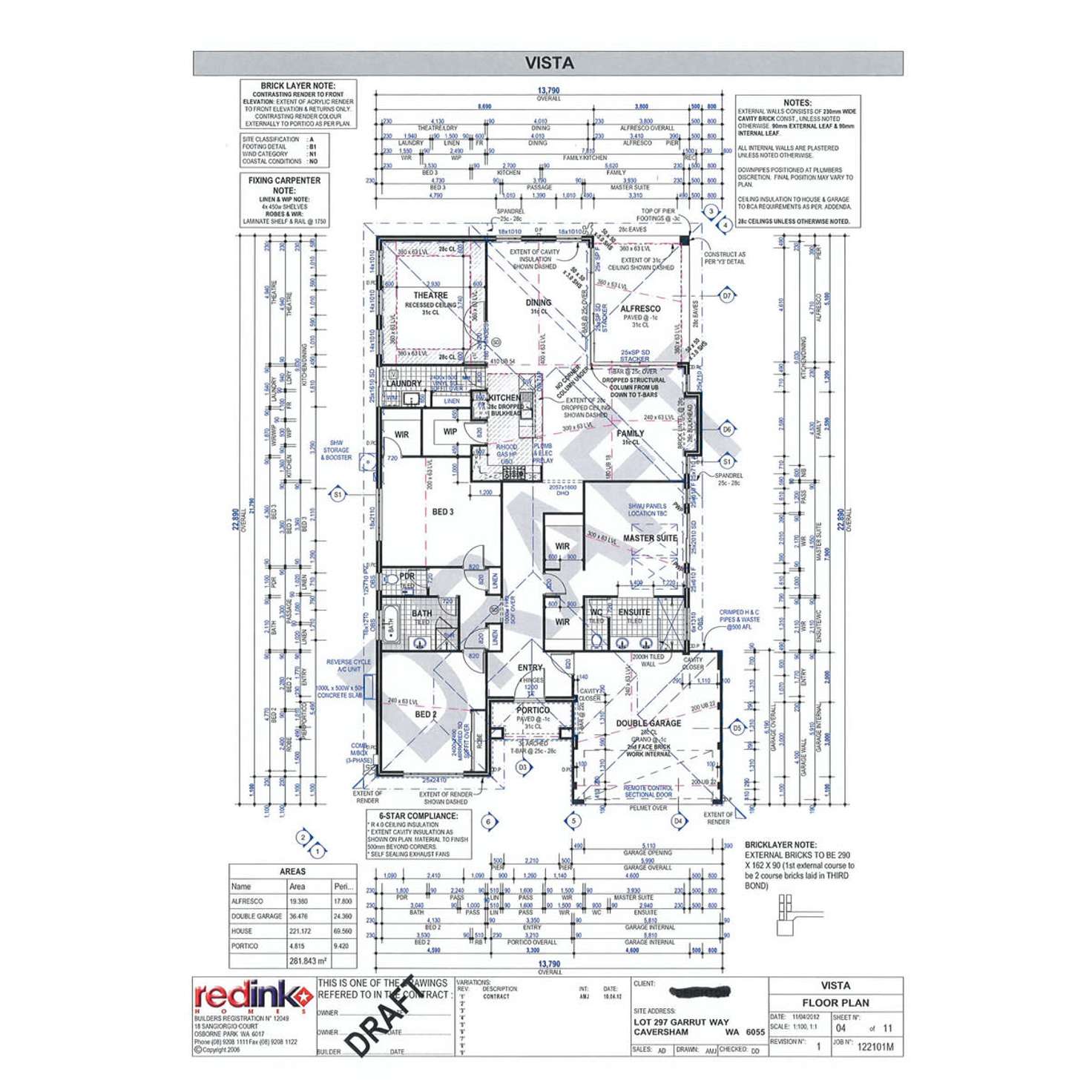 Floorplan of Homely house listing, 5 Garrut Way, Caversham WA 6055
