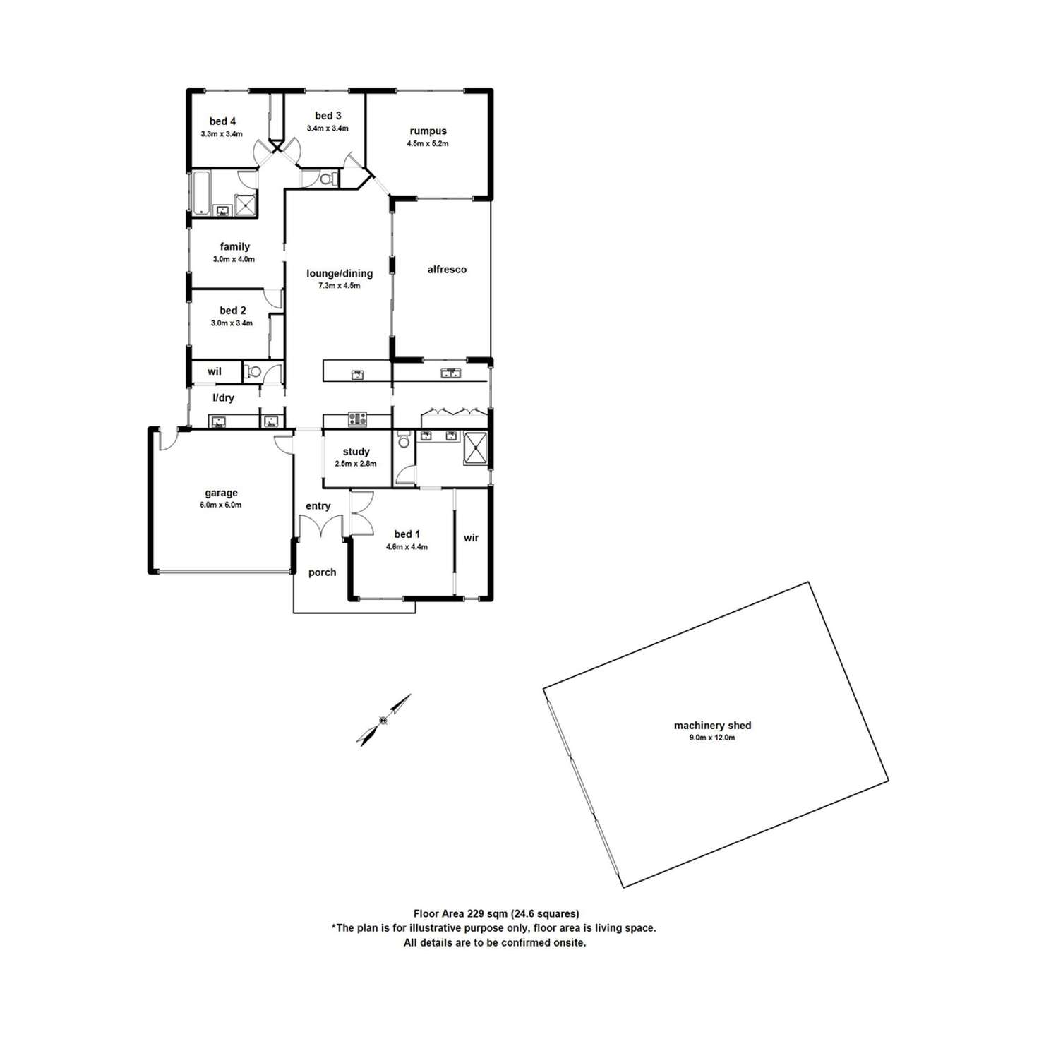 Floorplan of Homely house listing, 465 Belgrave Gembrook Road, Avonsleigh VIC 3782