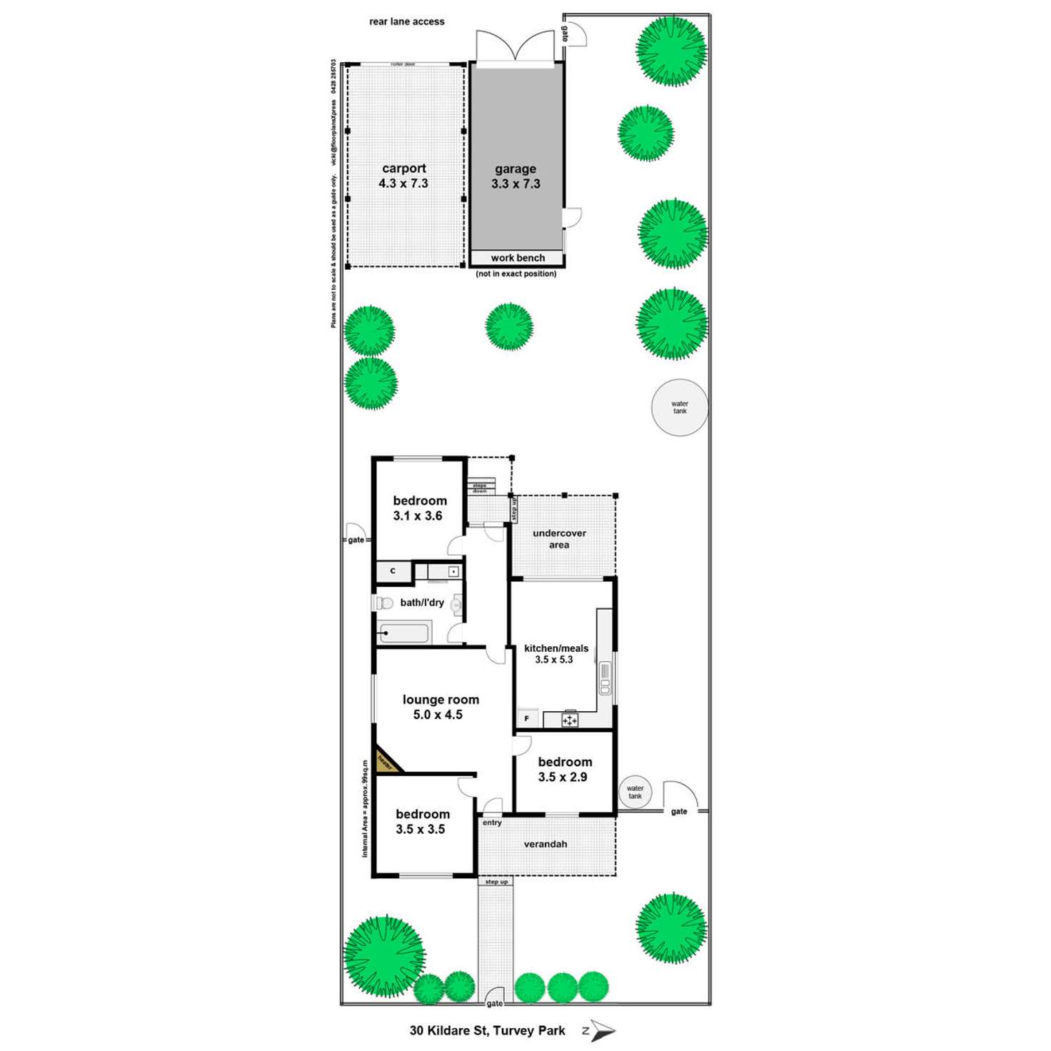 Floorplan of Homely house listing, 30 Kildare Street, Turvey Park NSW 2650