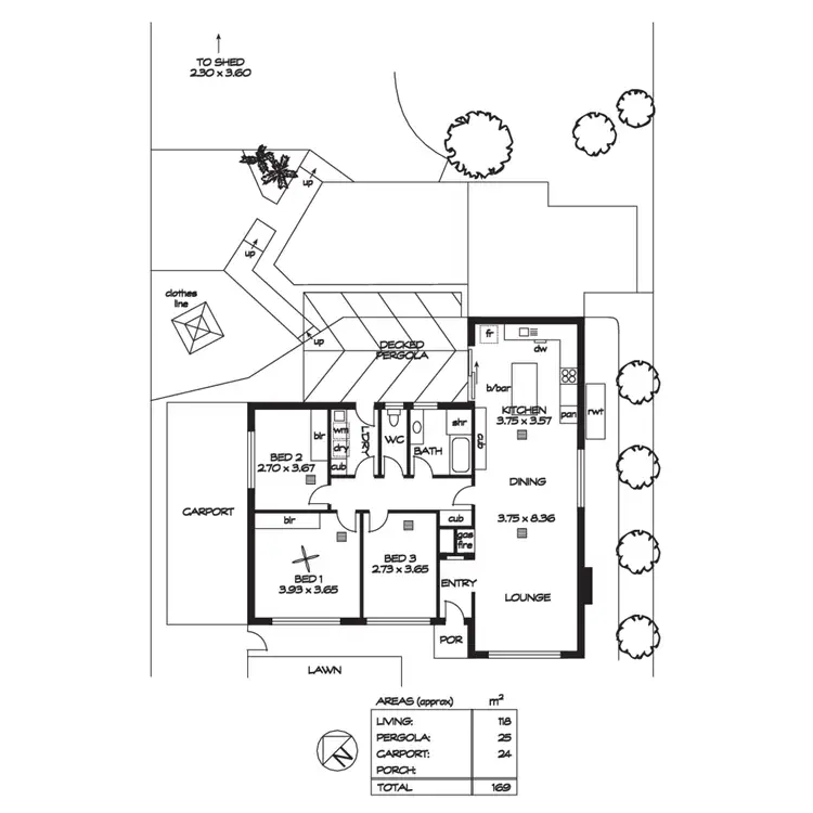 Floorplan of Homely house listing, 6 Barker Avenue, Tea Tree Gully SA 5091