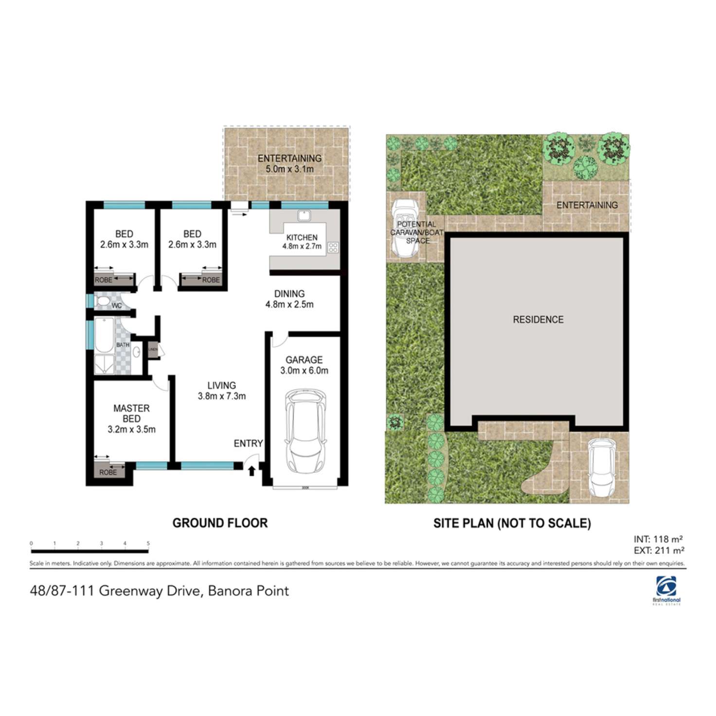 Floorplan of Homely villa listing, 48/87-111 Greenway Drive, Banora Point NSW 2486