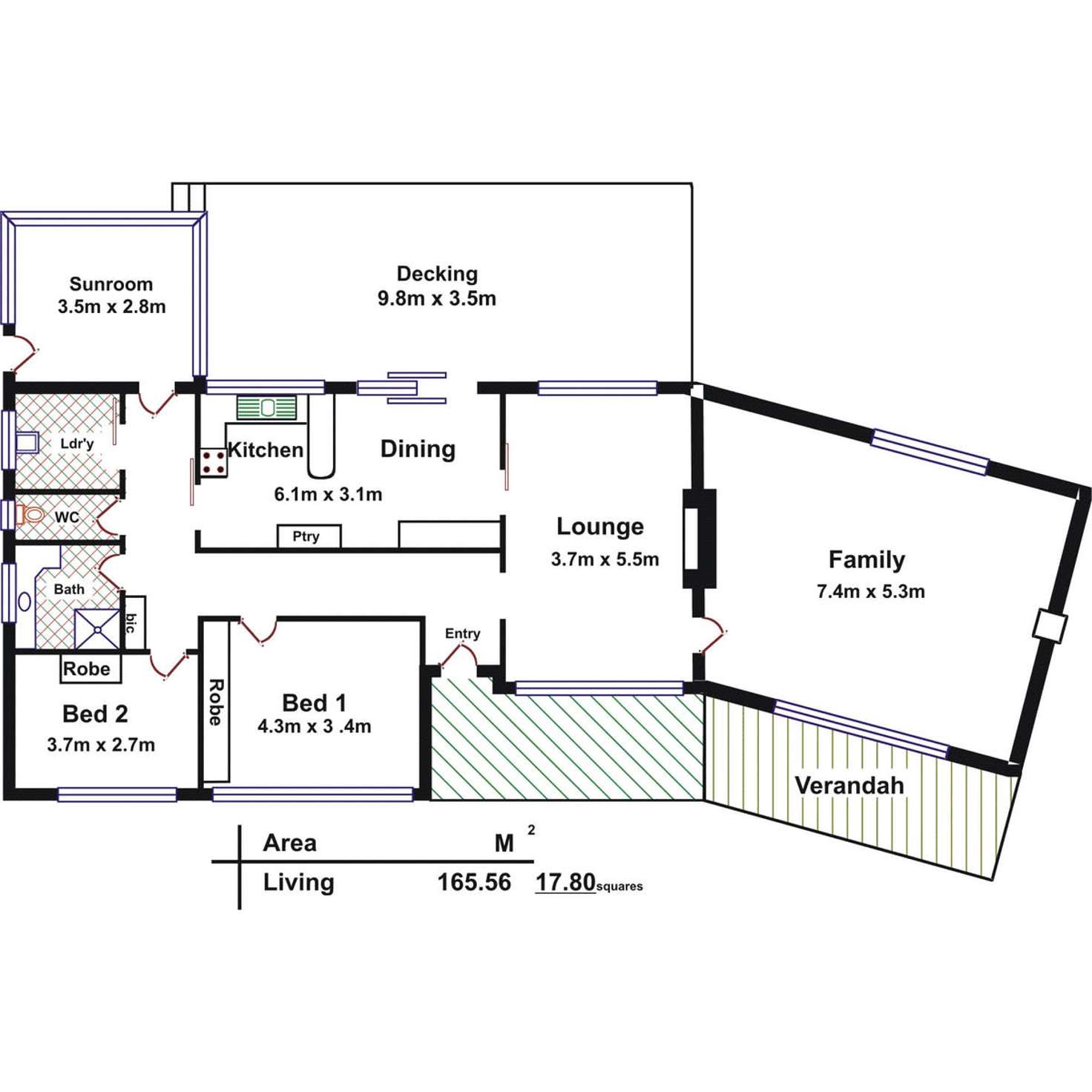 Floorplan of Homely house listing, 473 Cromer Road, Birdwood SA 5234