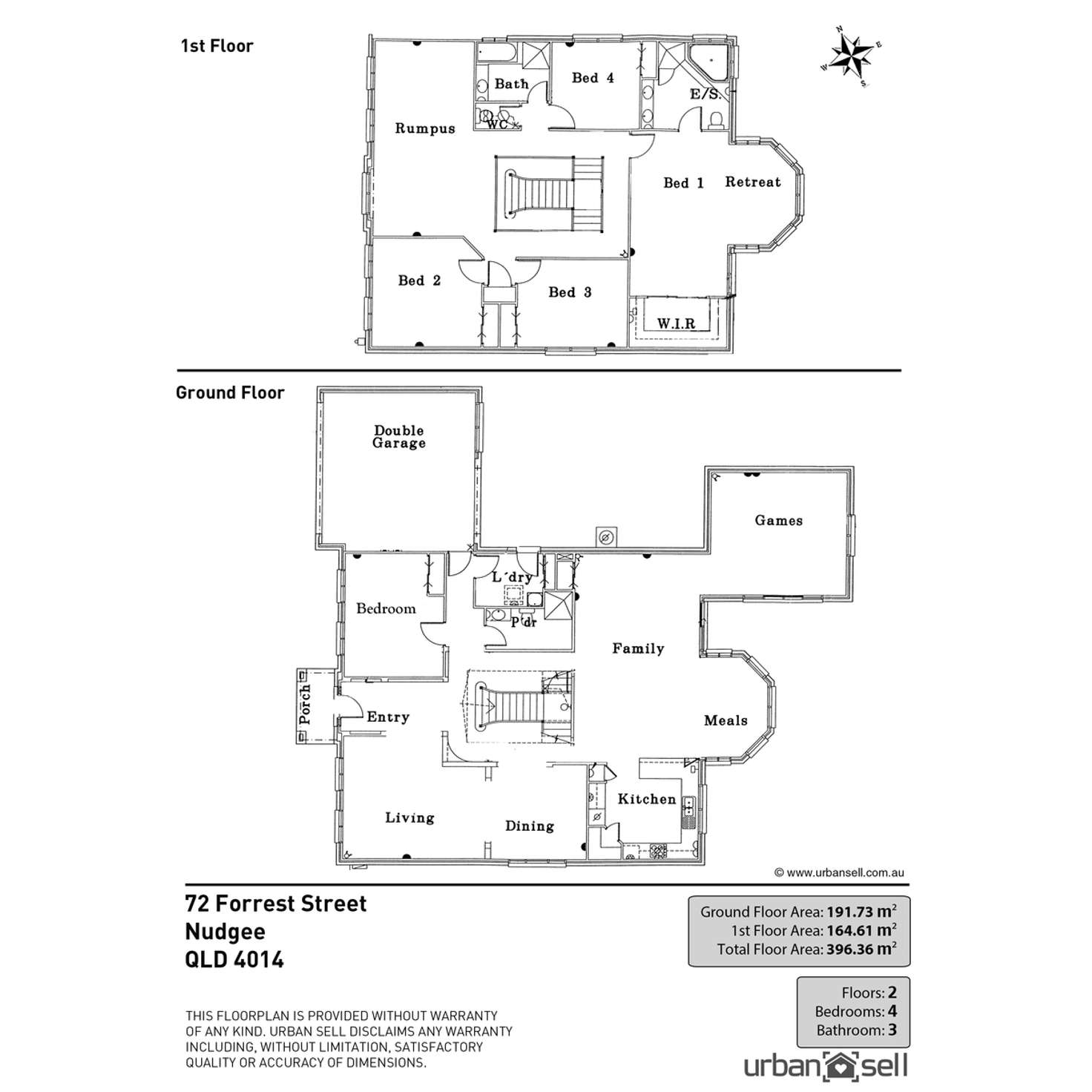 Floorplan of Homely house listing, 72 Forrest Street, Nudgee QLD 4014