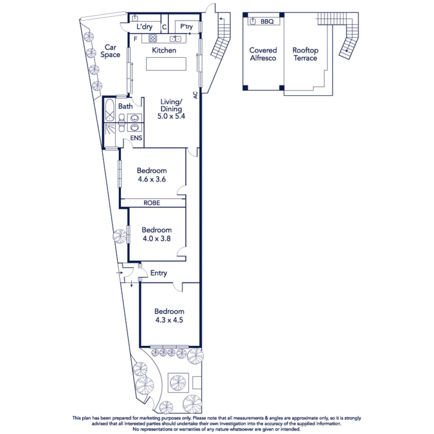 Floorplan of Homely house listing, 548 Macaulay Road, Kensington VIC 3031