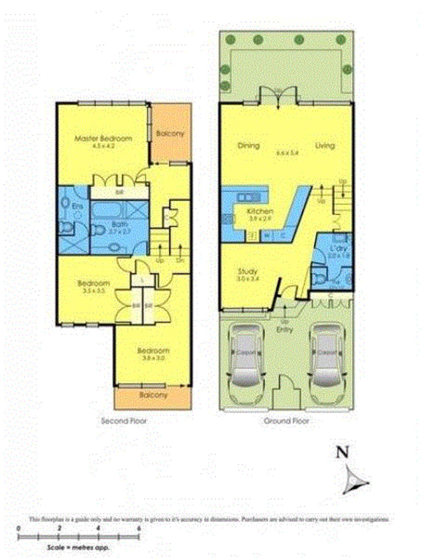 Floorplan of Homely house listing, 9 St Leonards Place, St Kilda VIC 3182