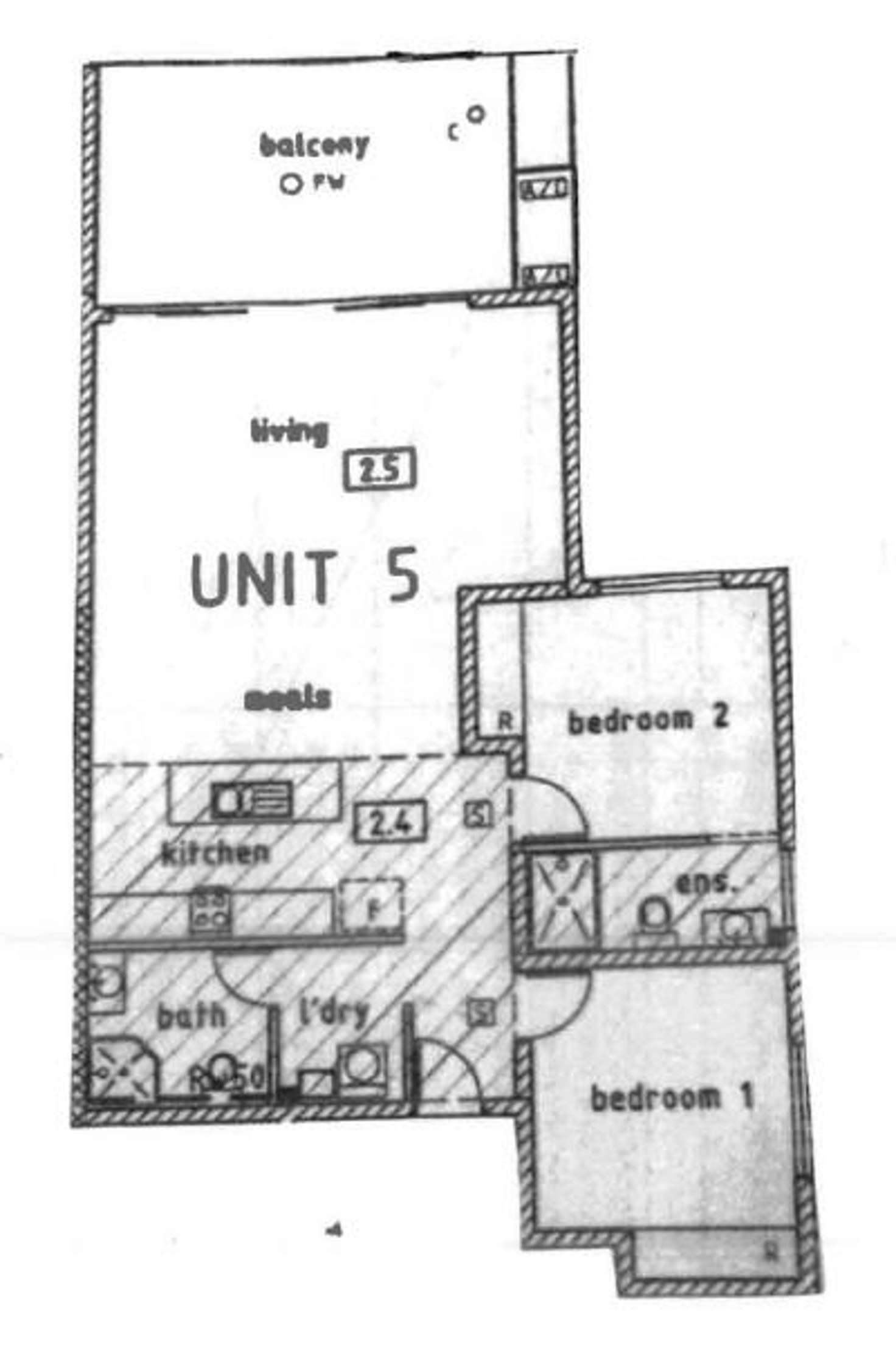 Floorplan of Homely unit listing, 5/32 Lorna Lim Tce, Driver NT 830