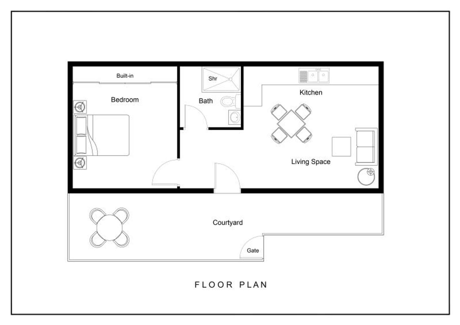 Floorplan of Homely flat listing, 75c Lantana Avenue, Collaroy Plateau NSW 2097