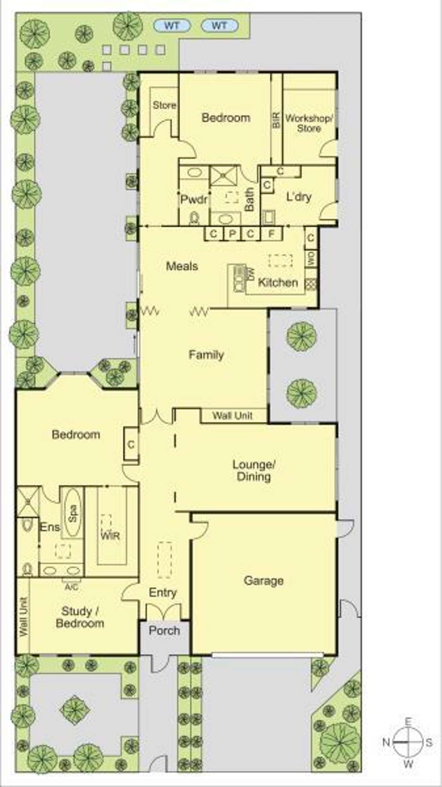 Floorplan of Homely house listing, 14 Harcourt Avenue, Caulfield VIC 3162