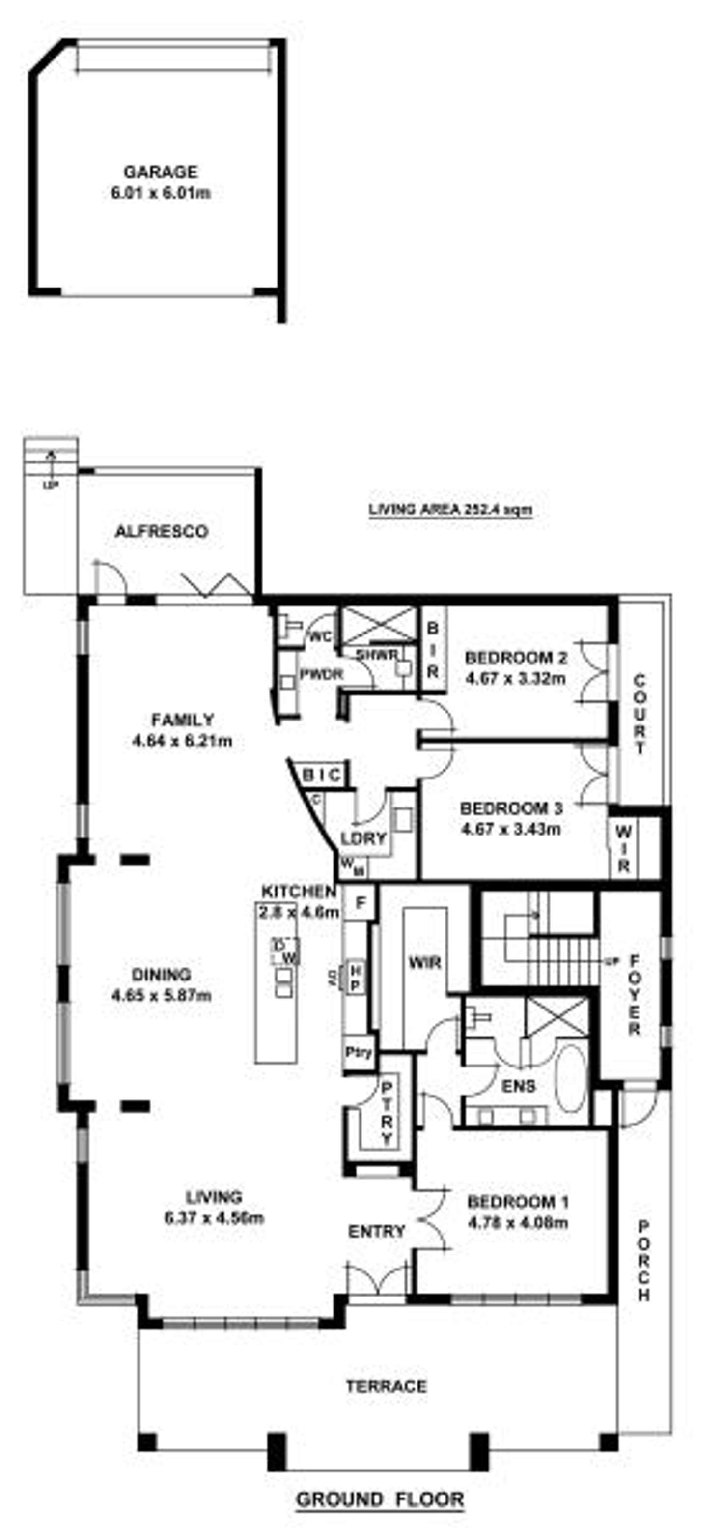 Floorplan of Homely apartment listing, 1/150 Esplanade, Brighton SA 5048