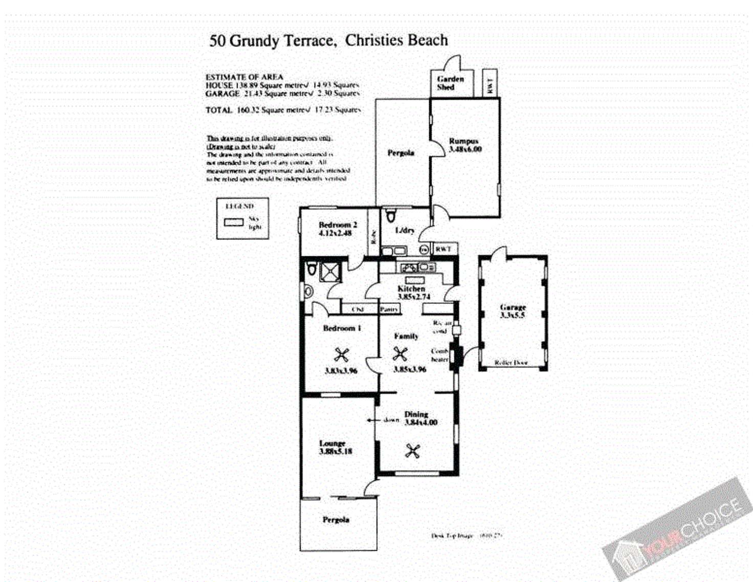 Floorplan of Homely house listing, 50 Grundy Terrace, Christies Beach SA 5165