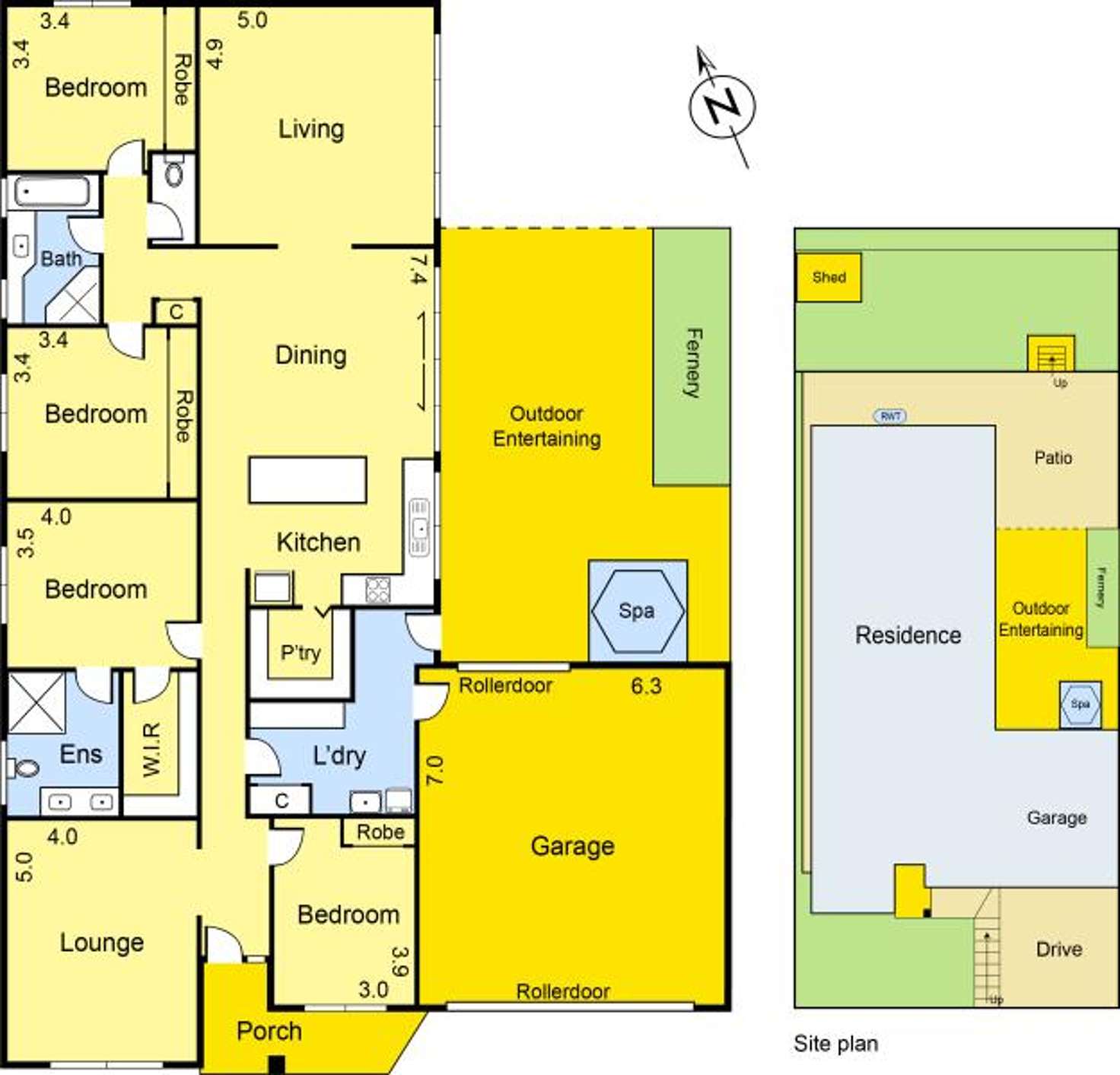 Floorplan of Homely house listing, 54 Cathedral Rise, Doreen VIC 3754