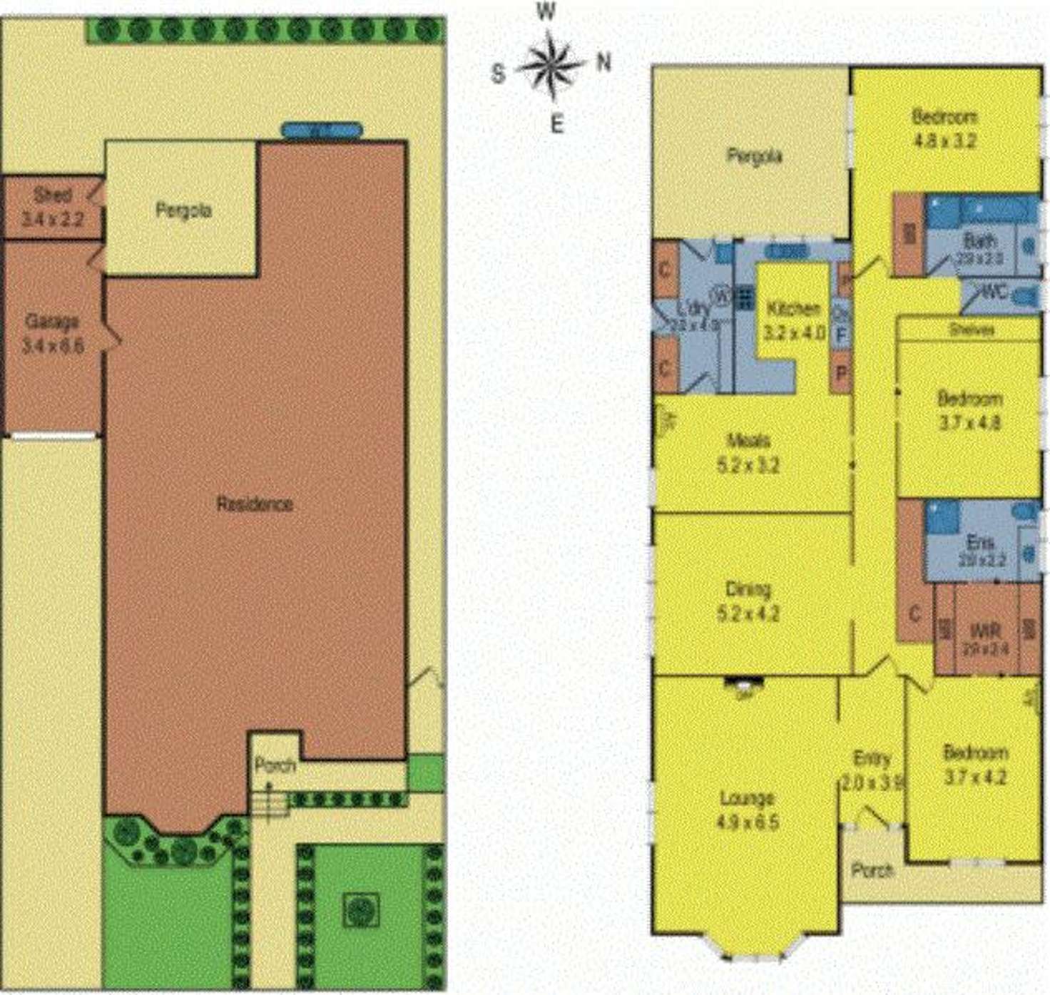 Floorplan of Homely house listing, 1A Kalimna Street, Essendon VIC 3040
