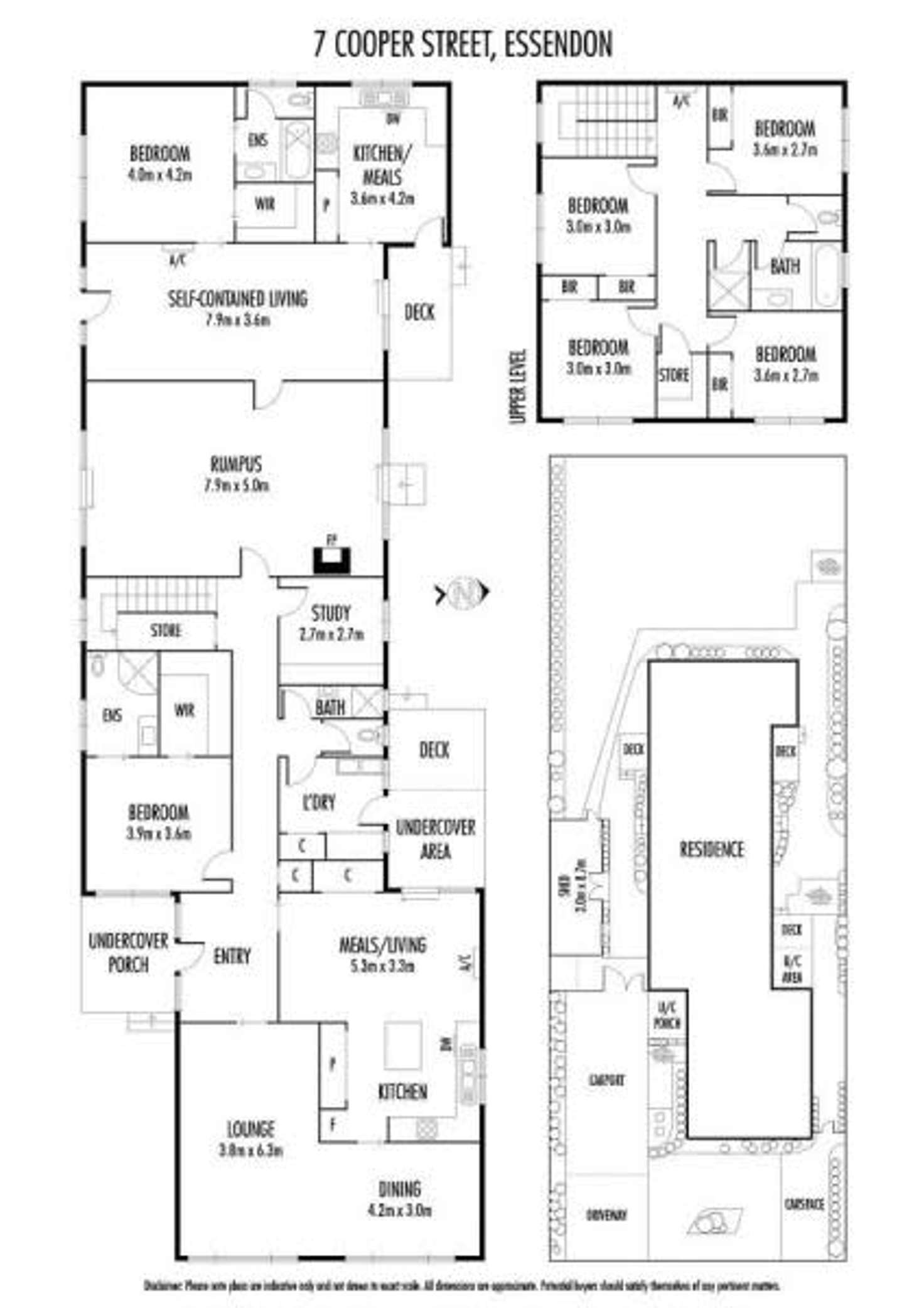 Floorplan of Homely house listing, 7 Cooper Street, Essendon VIC 3040