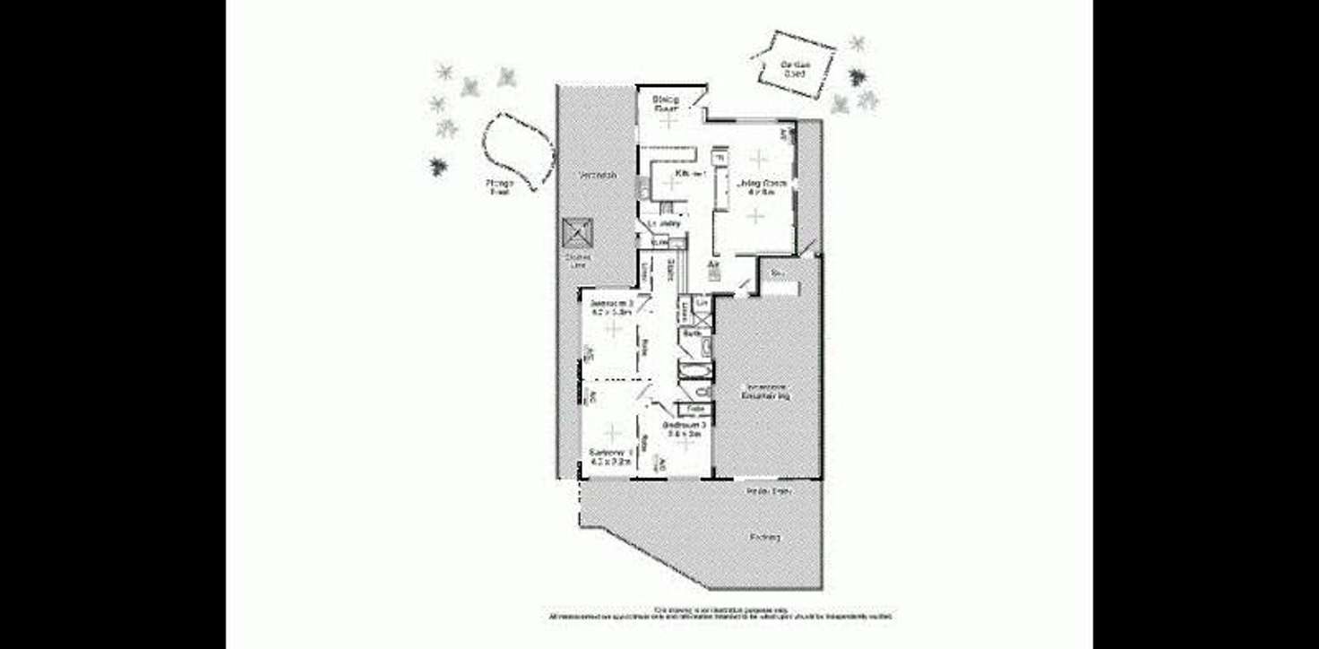 Floorplan of Homely house listing, 25 Gaden Circuit, Jingili NT 810