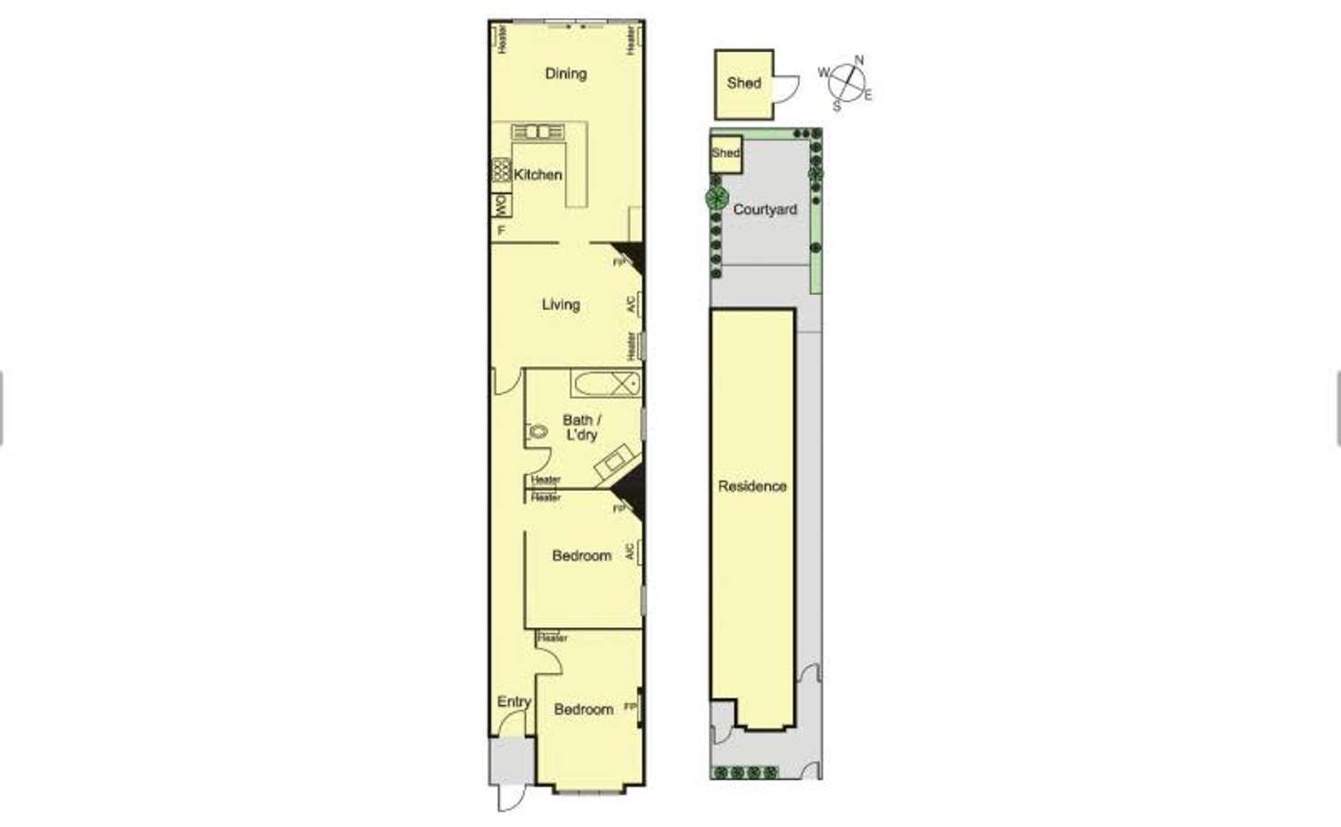 Floorplan of Homely house listing, 25 Smith Street, St Kilda VIC 3182