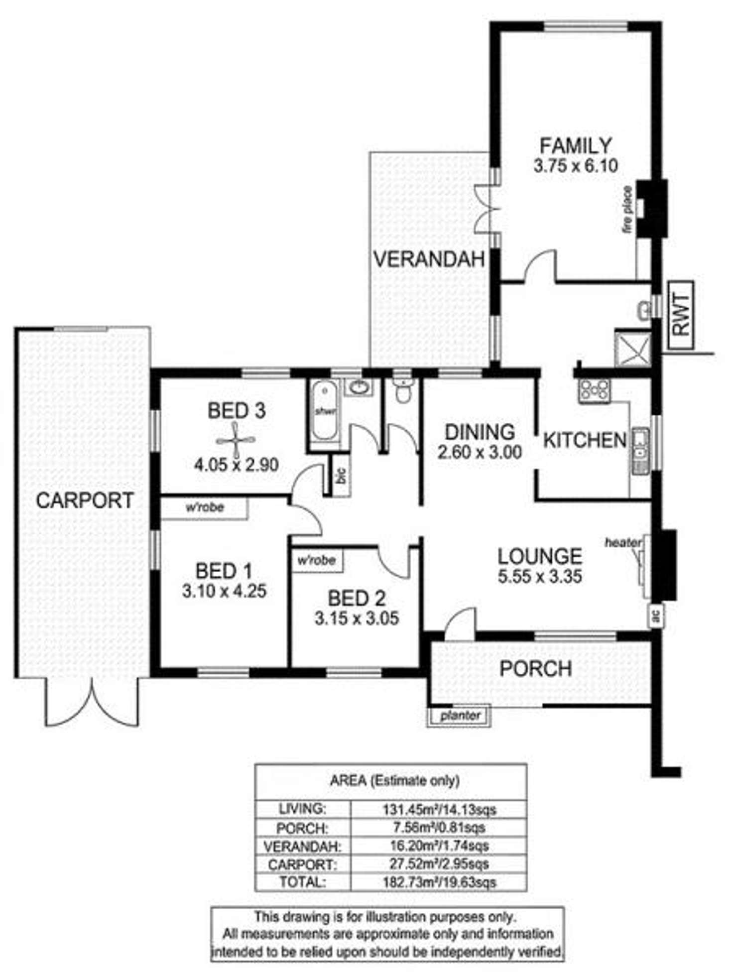 Floorplan of Homely house listing, 443 Cross Road, South Plympton SA 5038
