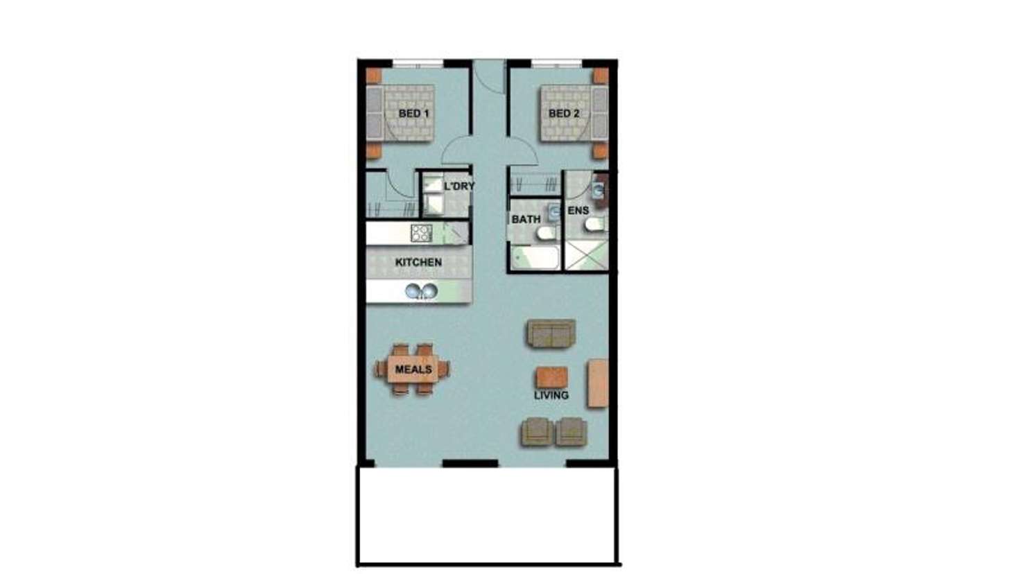 Floorplan of Homely apartment listing, 9/51 Murrumbeena Road, Murrumbeena VIC 3163