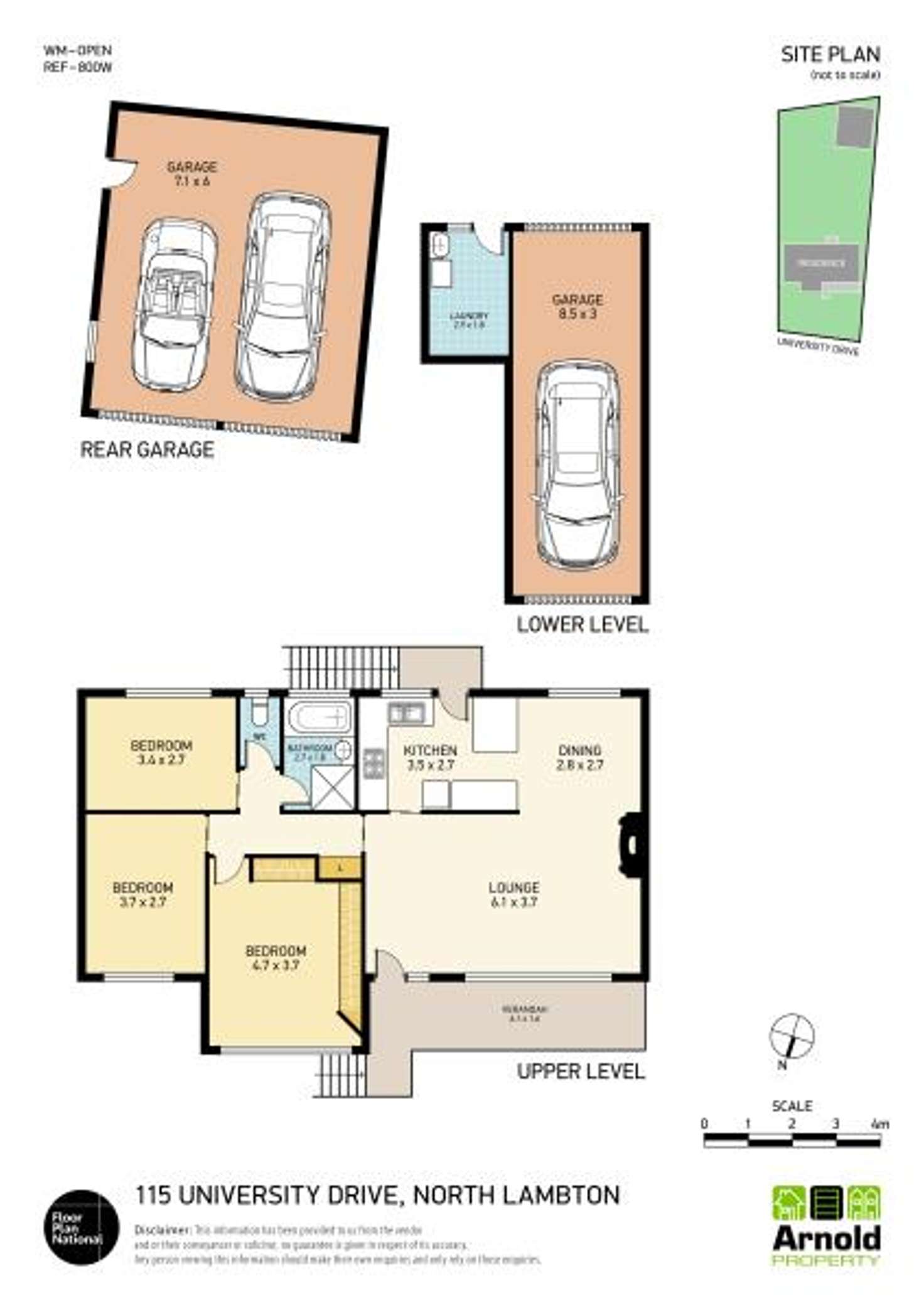 Floorplan of Homely house listing, 115 University Drive, North Lambton NSW 2299