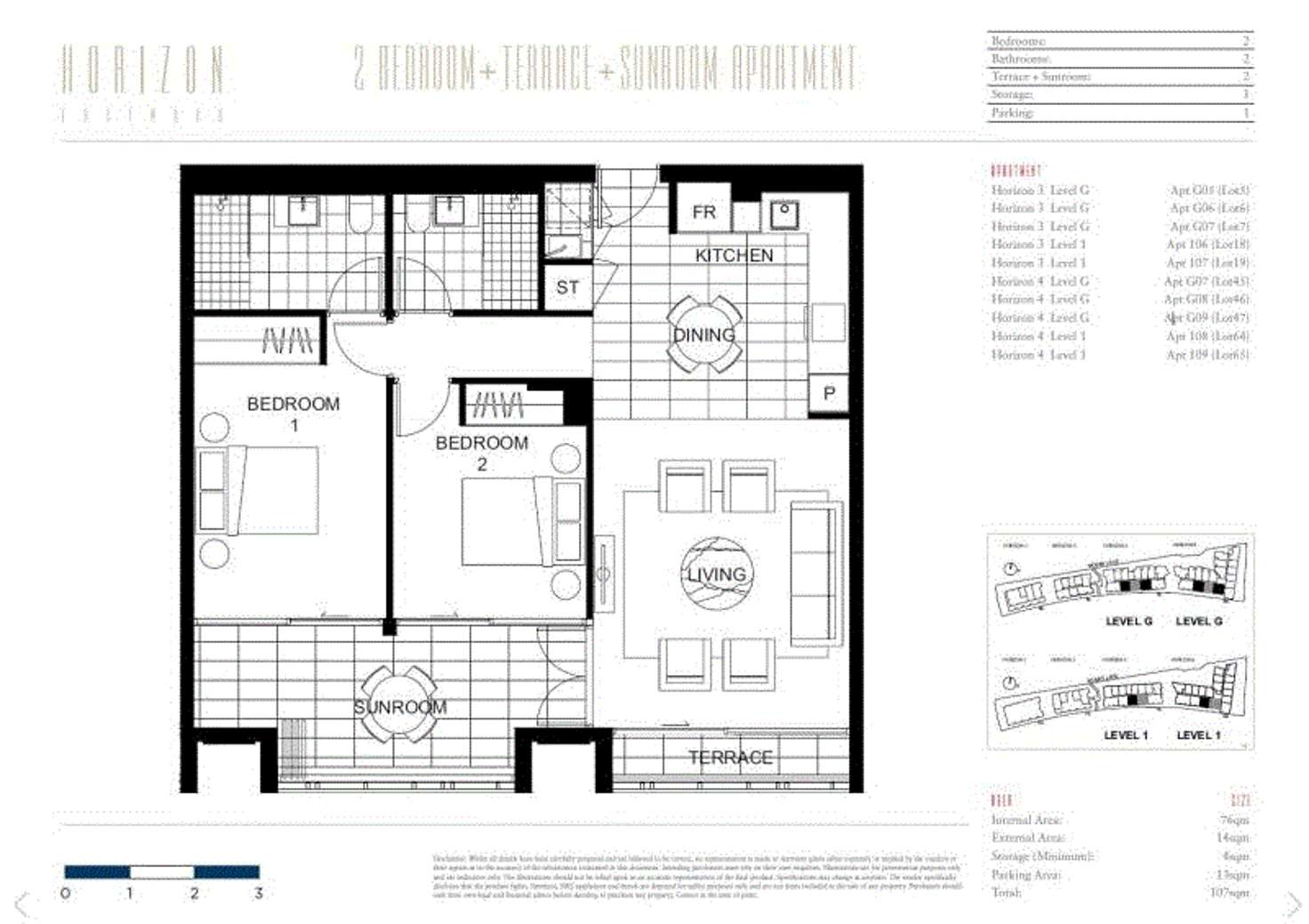 Floorplan of Homely apartment listing, H3, G06/78 Mobbs Lane, Eastwood NSW 2122