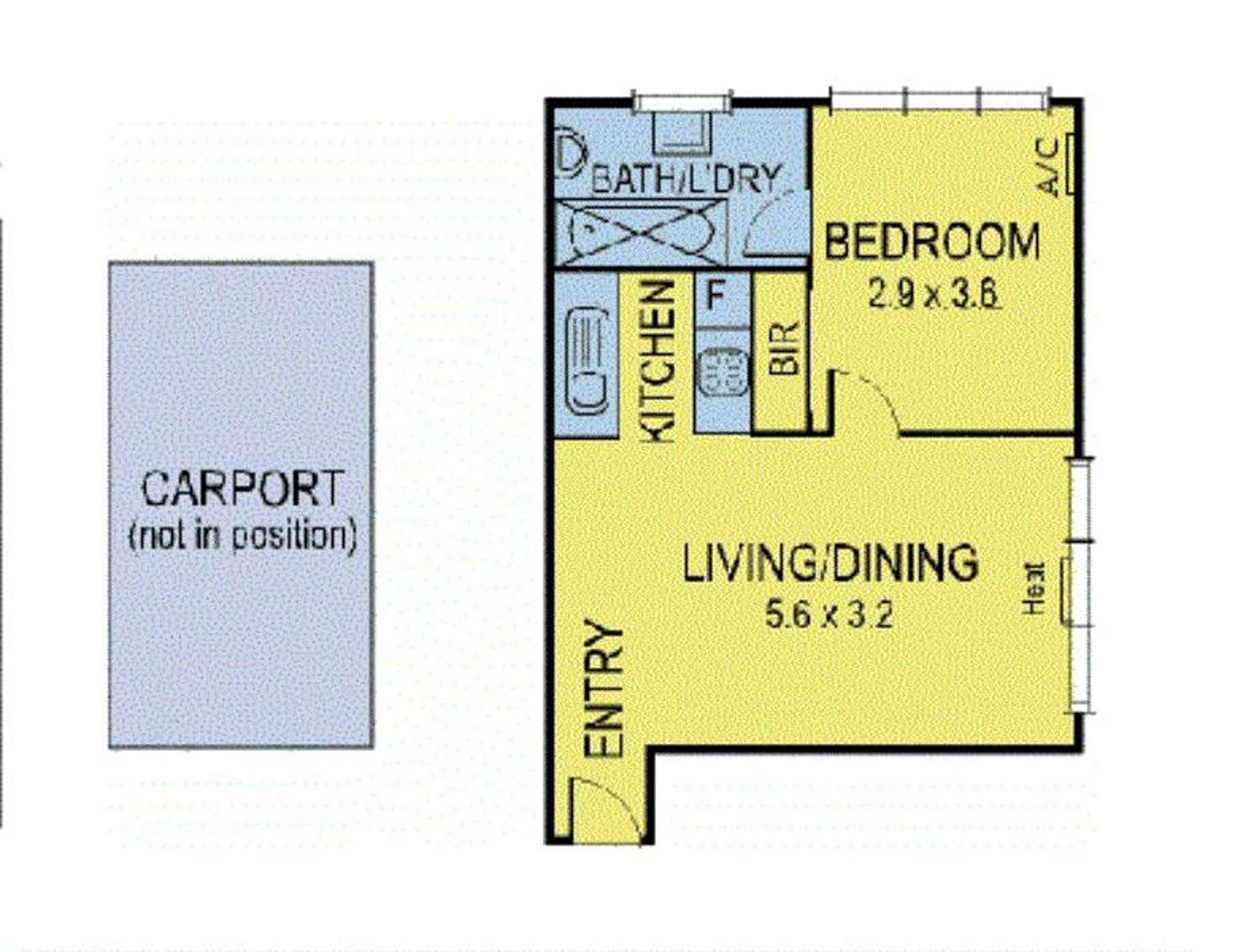 Floorplan of Homely apartment listing, 15/163 Murrumbeena Road, Murrumbeena VIC 3163