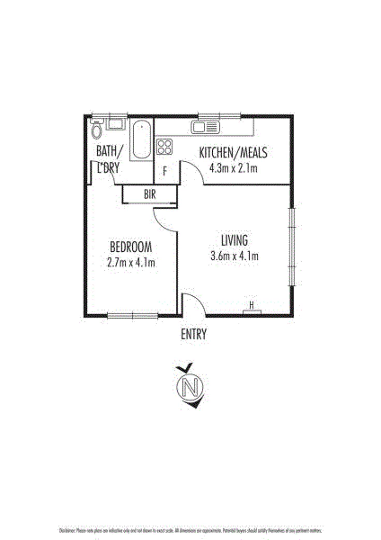 Floorplan of Homely apartment listing, 6/5 Wilson Street, Murrumbeena VIC 3163