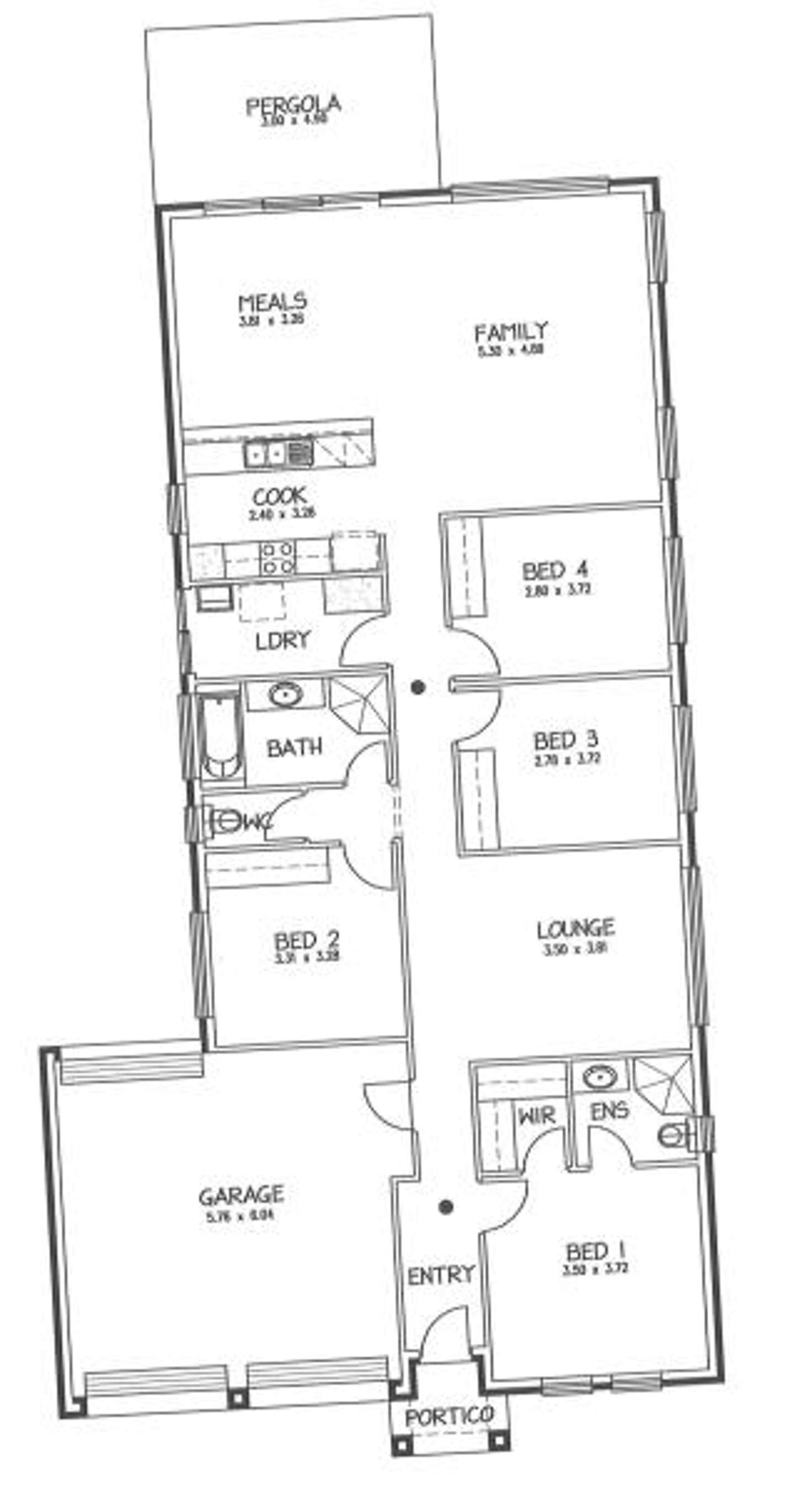 Floorplan of Homely house listing, 33 Halcyon Circuit, Aldinga Beach SA 5173