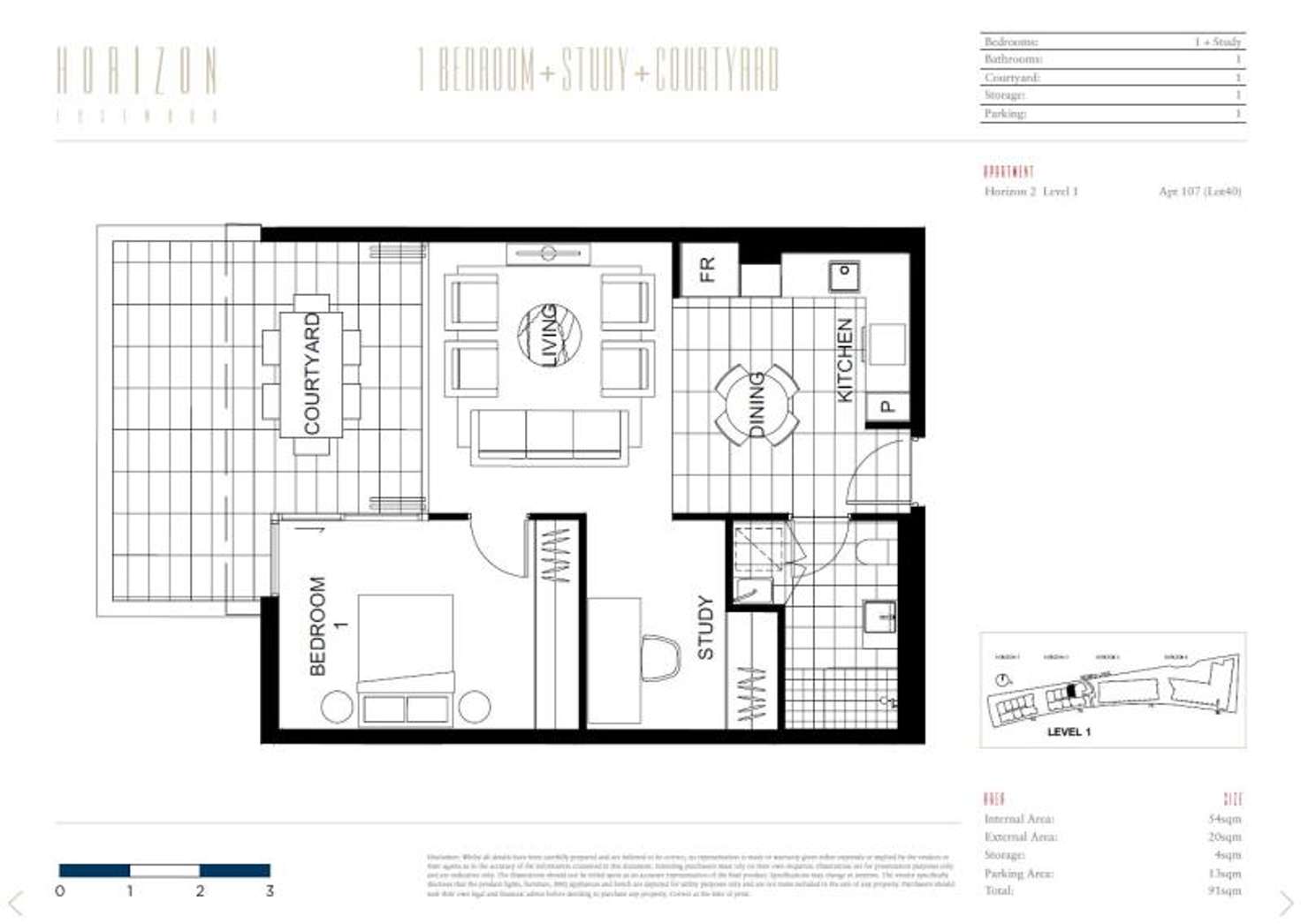 Floorplan of Homely apartment listing, H2, 107/70 Mobbs Lane, Eastwood NSW 2122