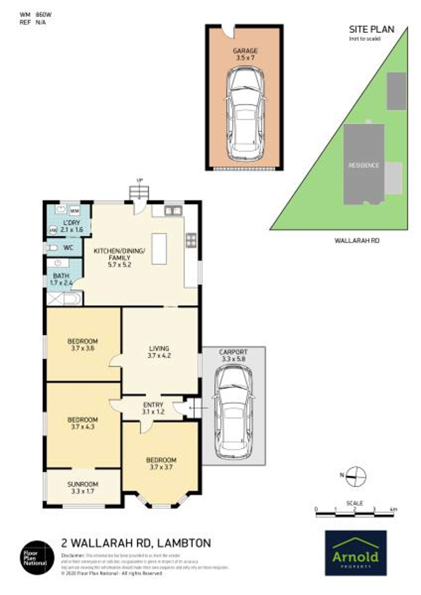 Floorplan of Homely house listing, 2 Wallarah Rd, Lambton NSW 2299