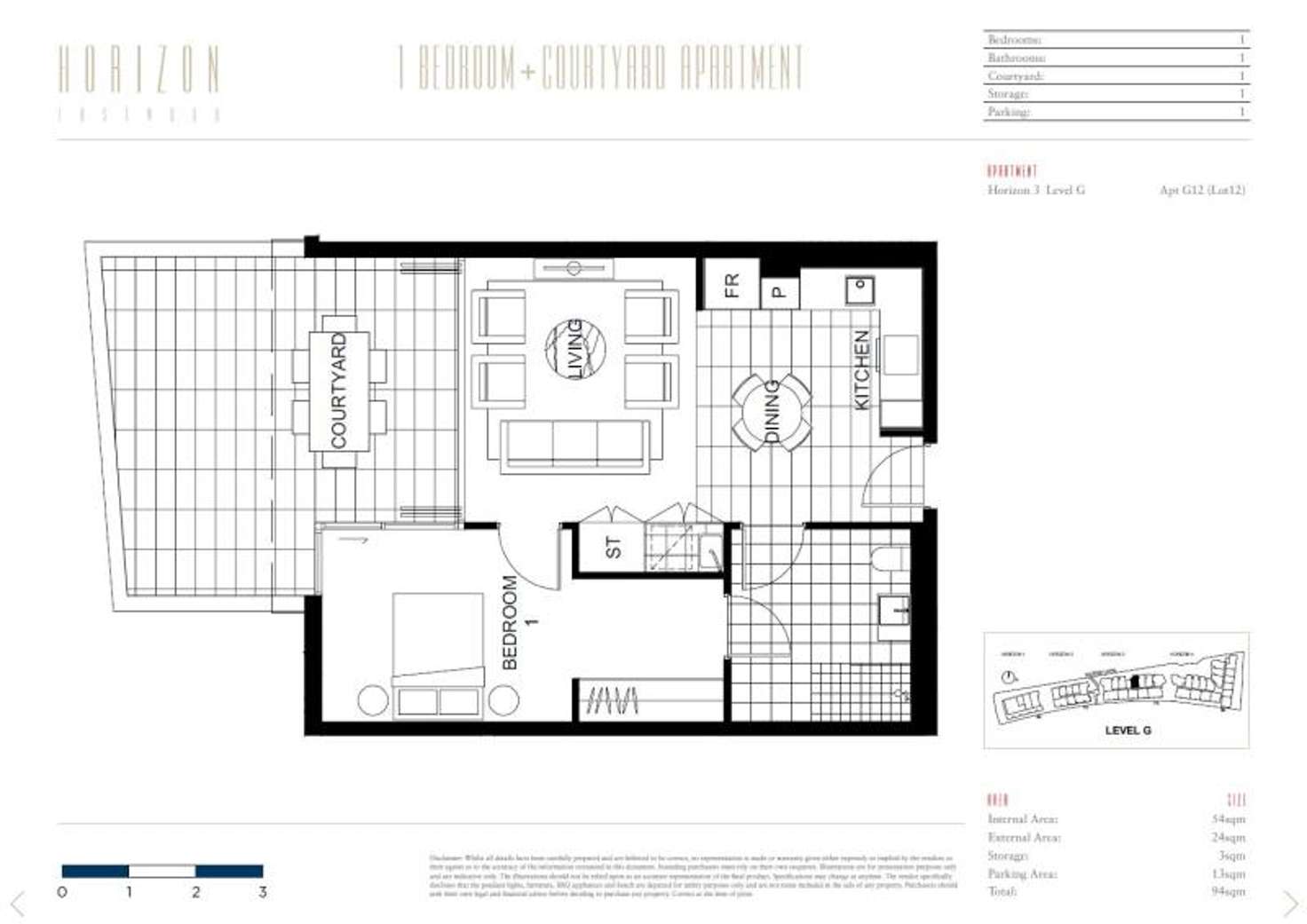 Floorplan of Homely apartment listing, H3, G12/78 Mobbs Lane, Eastwood NSW 2122